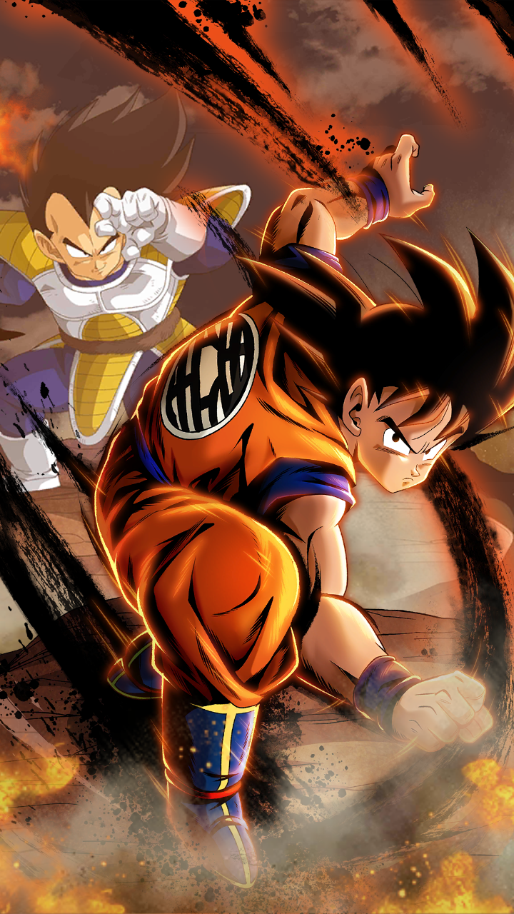Goku e Vegeta Dragon Ball, Principe dei Saiyan, 720x1280 Verticale, OnePlus