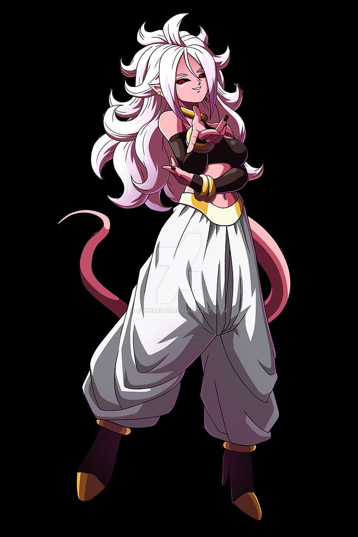 Android 21 Dragon Ball FighterZ, anime di Akira Toriyama, 728x1092 Full HD Verticale, Xiaomi