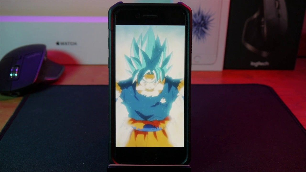 Goku Super Saiyan Blue su iPhone, 1280x720 HD, Desktop