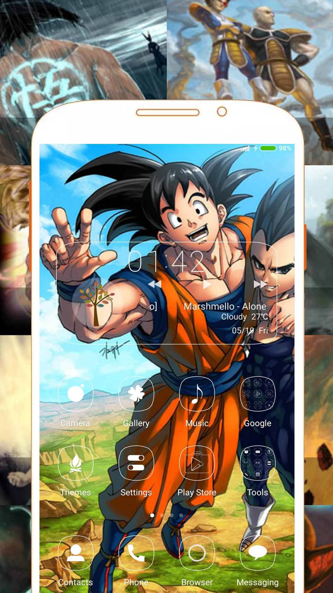 Goku Super Saiyan Blue smartphone, 1280x720 HD, PC Desktop