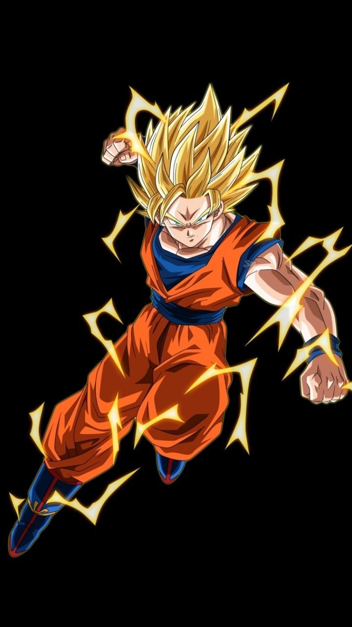Goku Super Saiyan Dragon Ball Z, 720x1280 Verticale, Realme