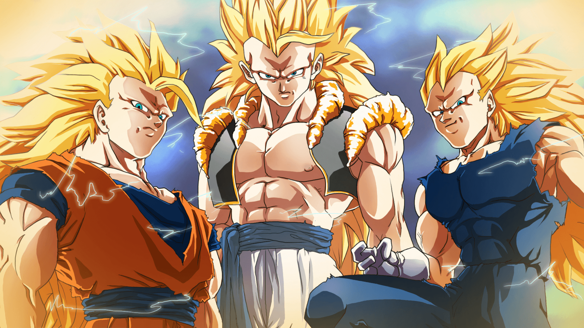 Goku e Vegeta Super Saiyan 3, 1920x1080 Full HD, Desktop