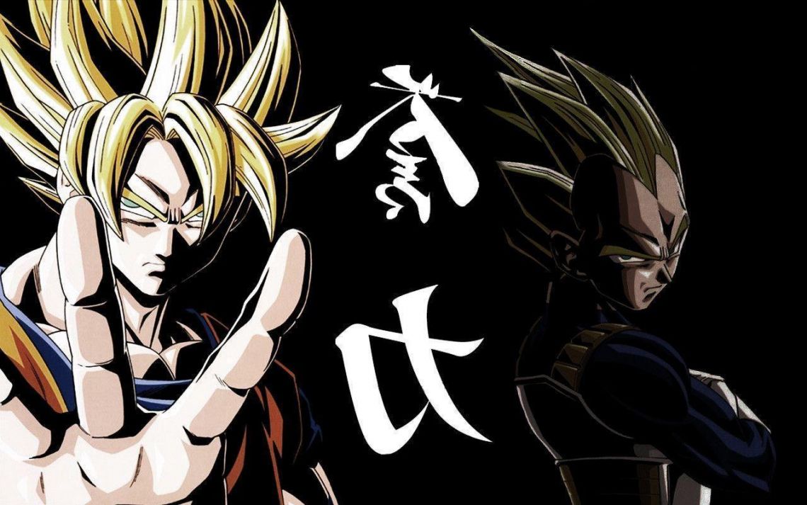 Goku e Vegeta Dragon Ball Z, 1140x713 HD, iMac