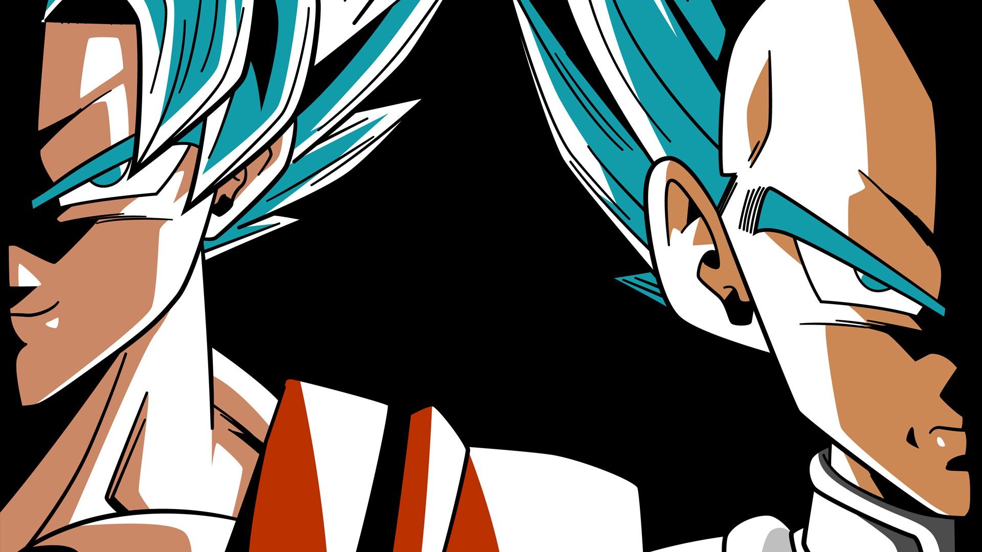 Goku e Vegeta Super Saiyan Blue, 1920x1080 Full HD, Desktop