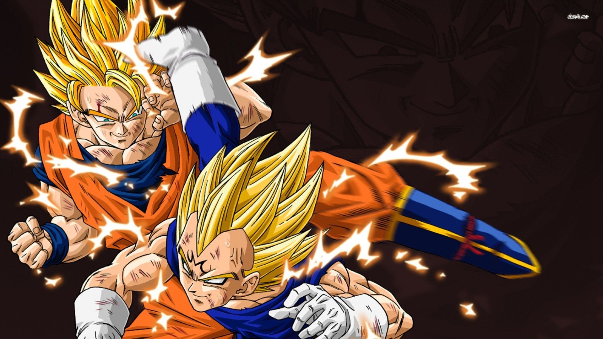 Goku e Vegeta Super Saiyan, 1920x1080 Full HD 1080p, Laptop