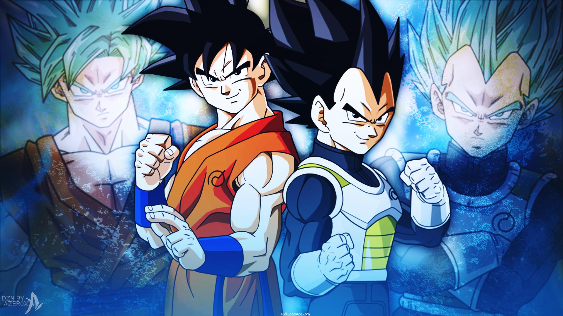 Goku e Vegeta Dragon Ball Z, 1920x1080 1080p, PC