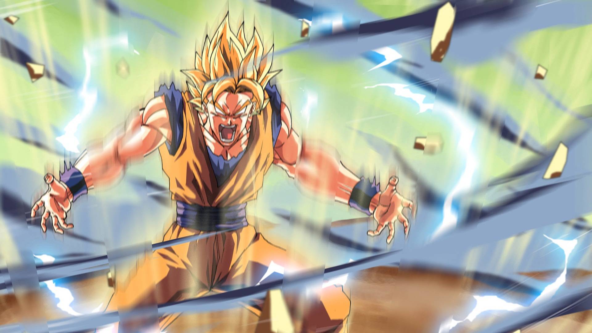 Goku Super Saiyan Dragon Ball Z, 1920x1080 Full HD, Desktop