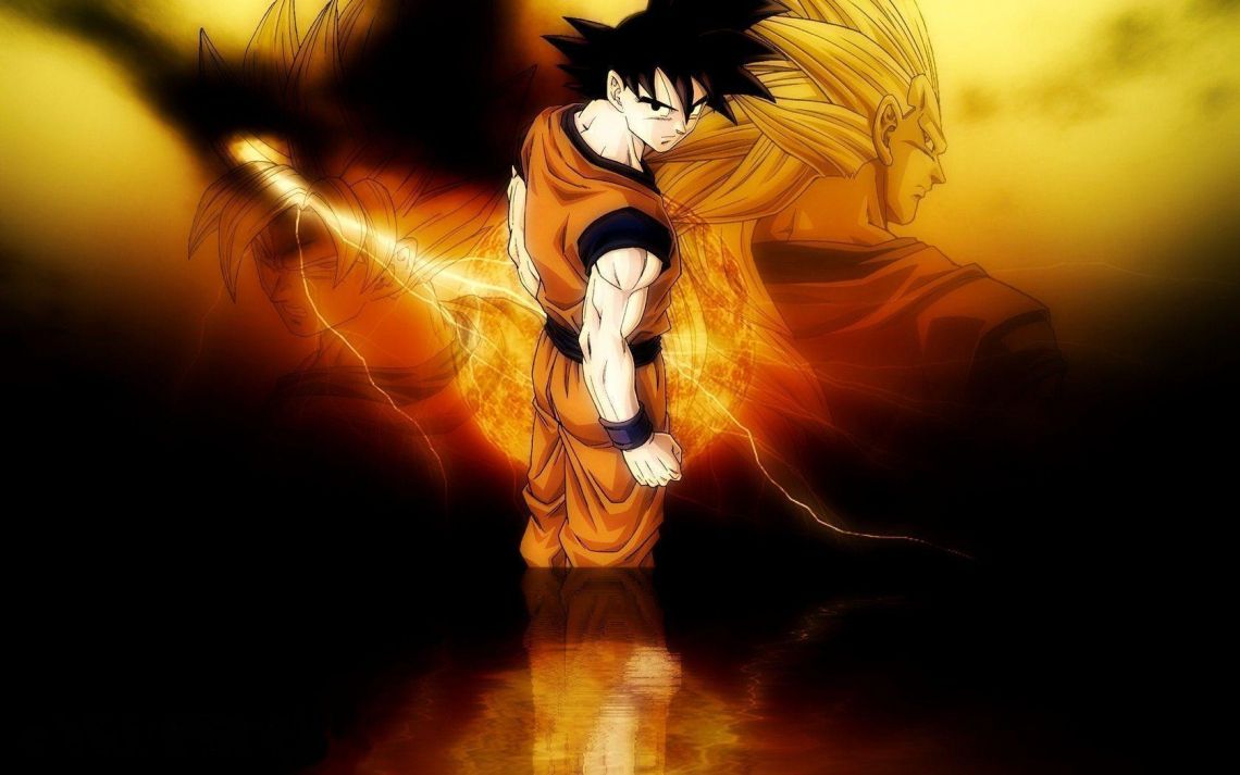 Goku Dragon Ball Z aura, 1140x713 HD, PC Desktop