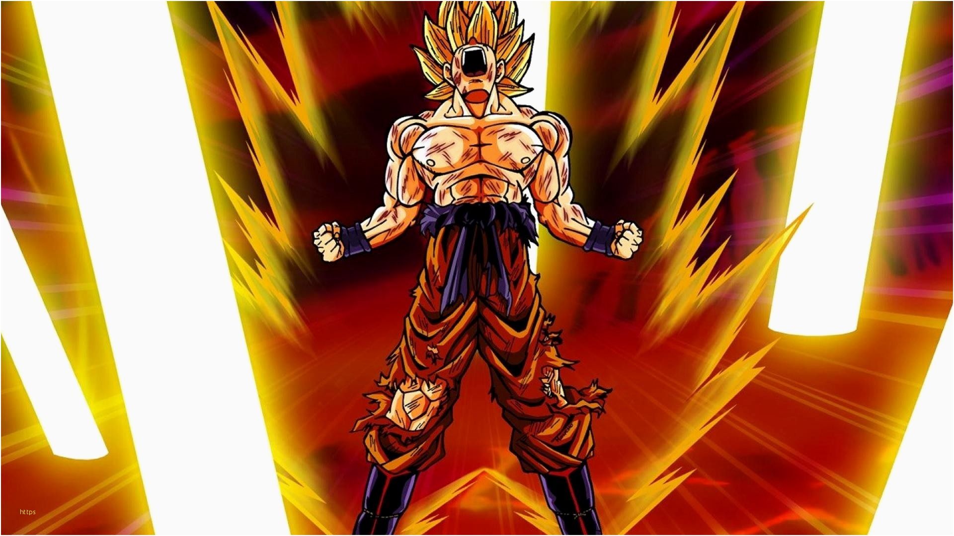 Goku Super Saiyan Dragon Ball Z, 1920x1080 1080p, PC