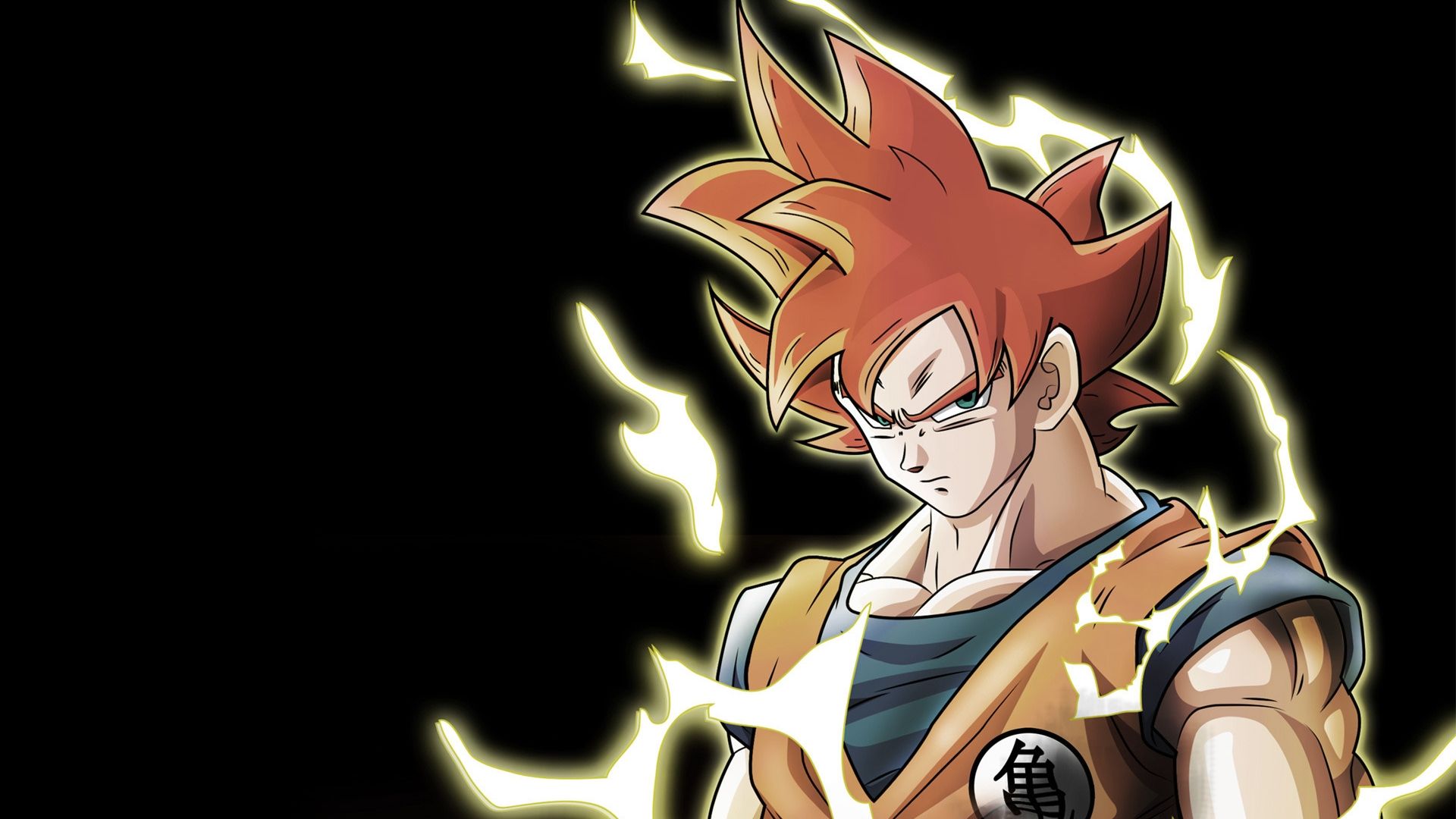 Goku Super Saiyan God, 1920x1080 1080p, PC