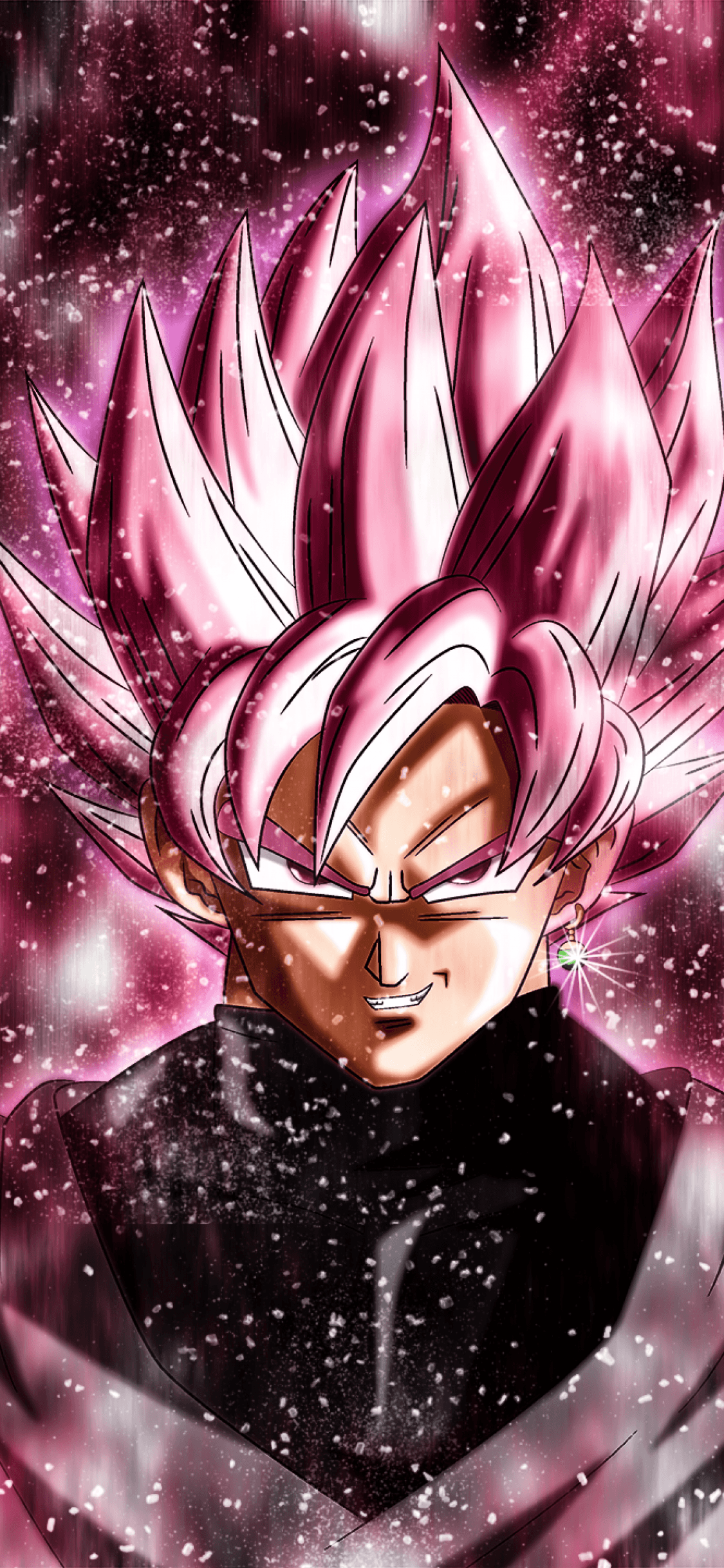 Goku Black Super Saiyan Rosé, 1125x2436 Full HD Verticale, iPhone