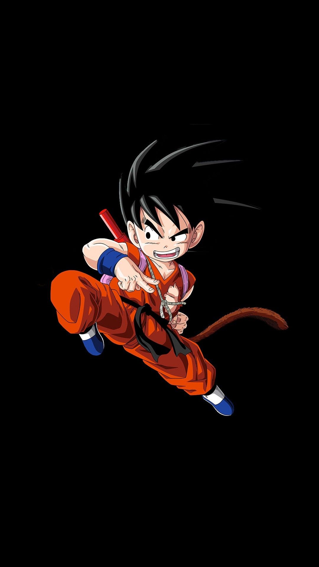 Goku bambino Dragon Ball, 1080x1920 Verticale, iPhone Pro