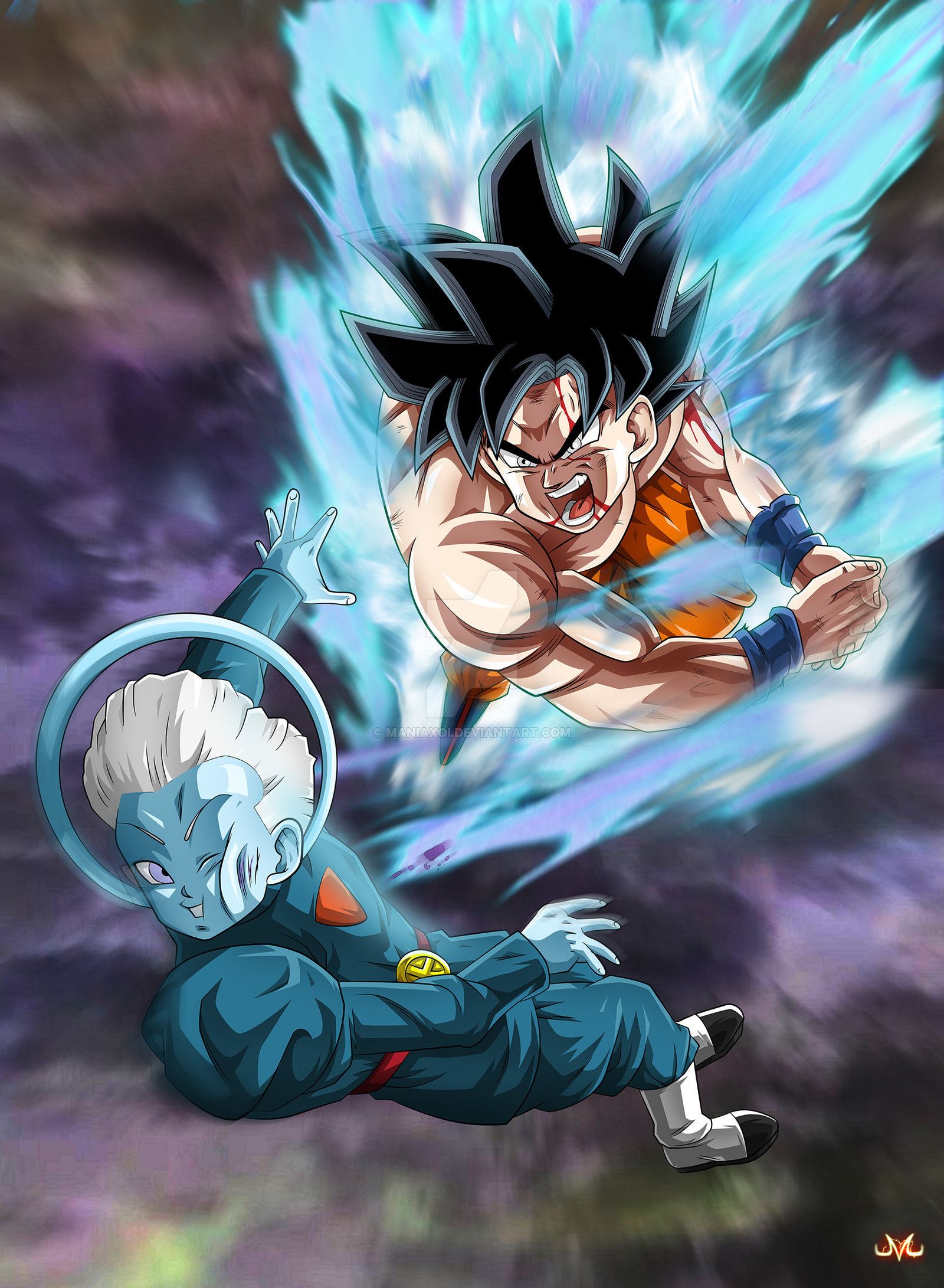 Goku Ultra Istinto vs Moro, 1600x2182 Verticale, Xiaomi