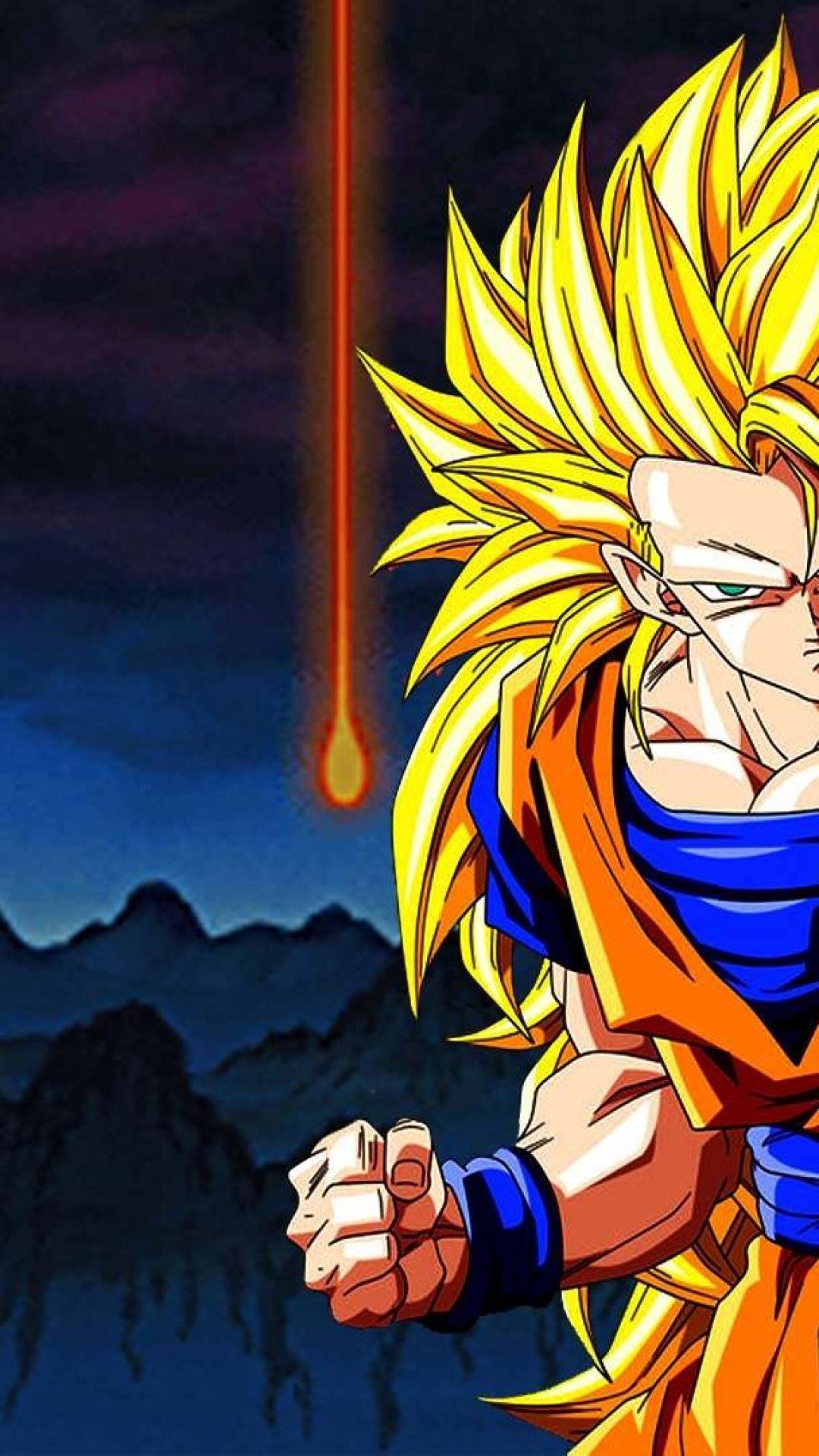 Goku Super Saiyan 3 Dragon Ball Z, 1080x1920 Verticale, iPhone Plus