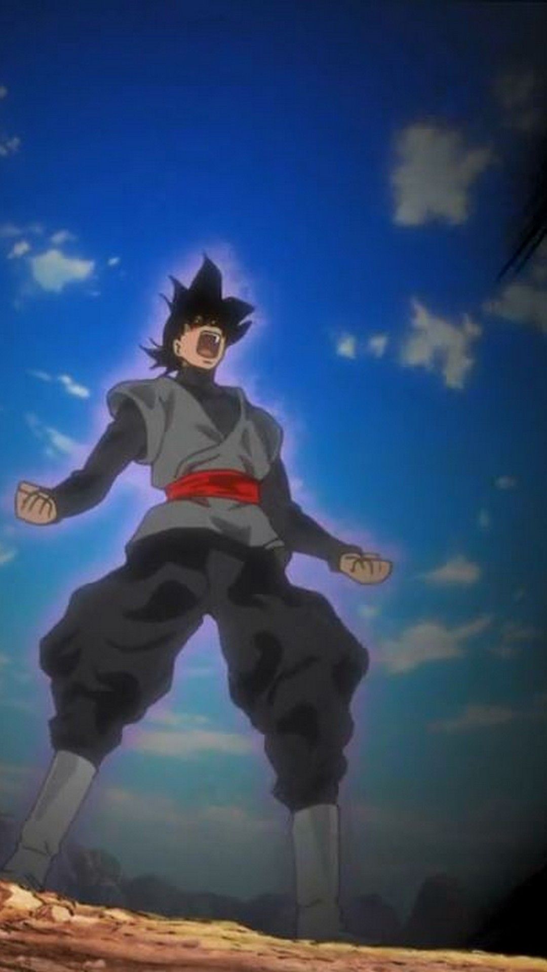 Black Goku Dragon Ball Z, 1080x1920 Verticale, iPhone Air