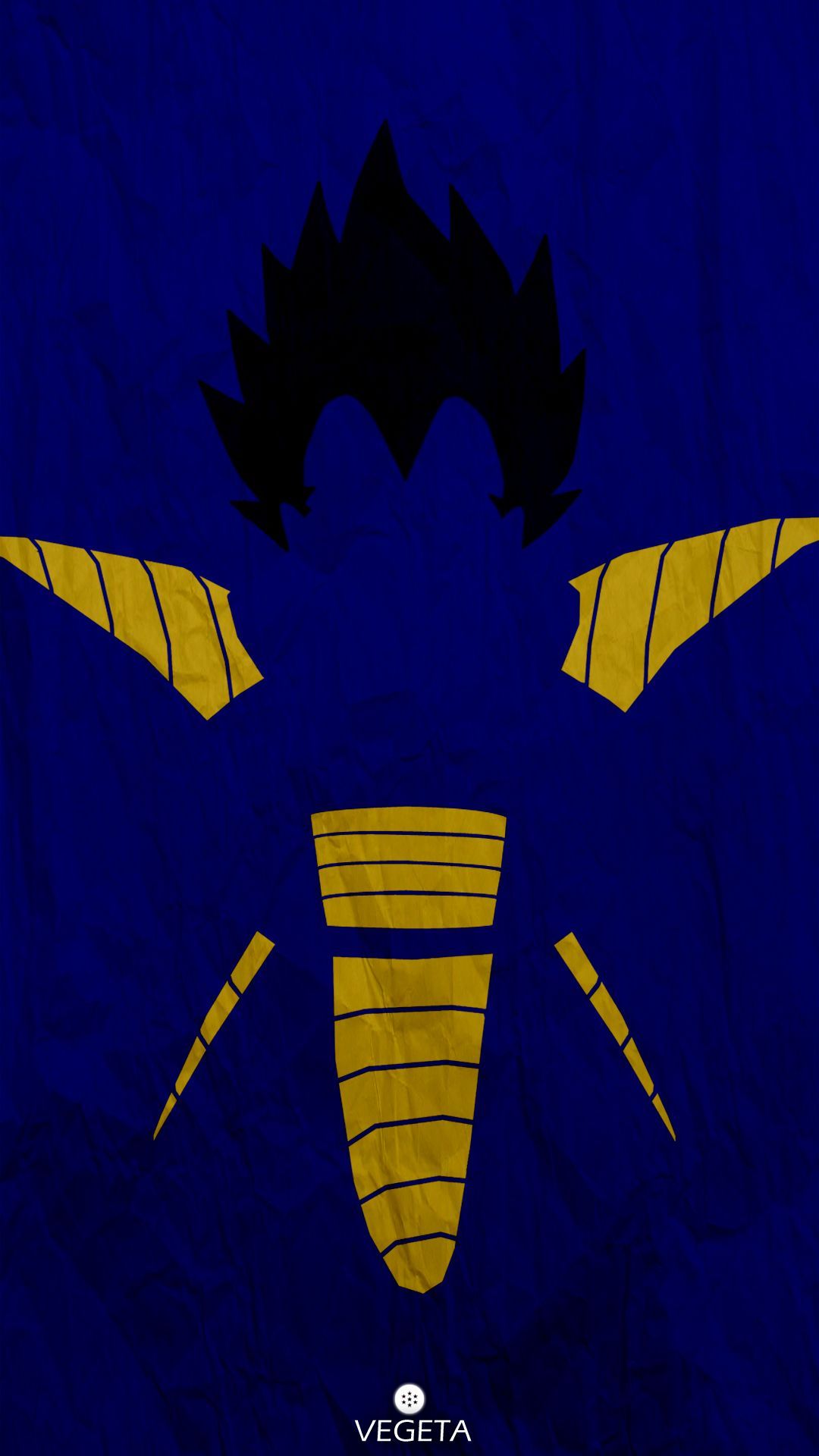 Vegeta silhouette Dragon Ball Z, 1080x1920 Full HD Verticale, iPhone Plus