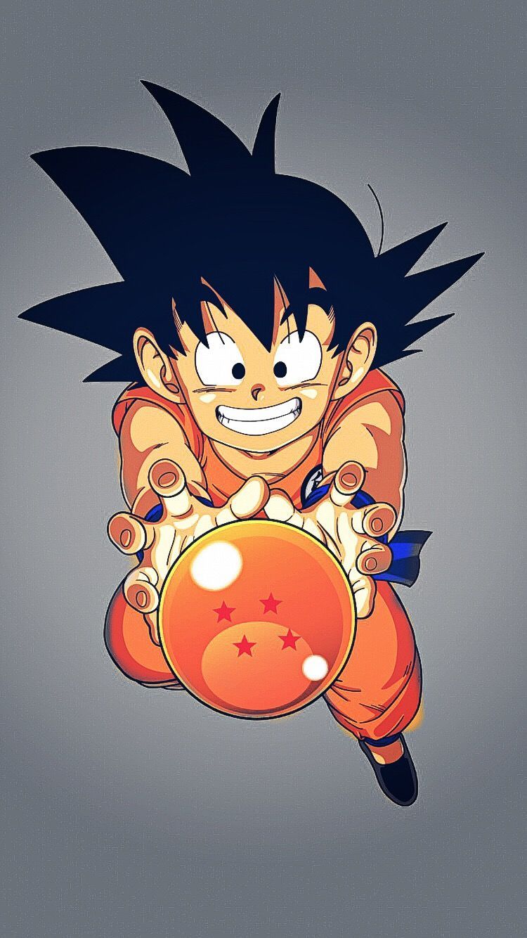 Goku con sfera del drago, 750x1334 Verticale, iPhone Plus
