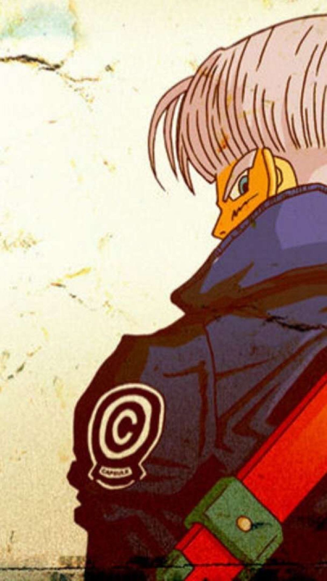Trunks Dragon Ball Z, 1080x1920 Verticale, iPhone Pro Max
