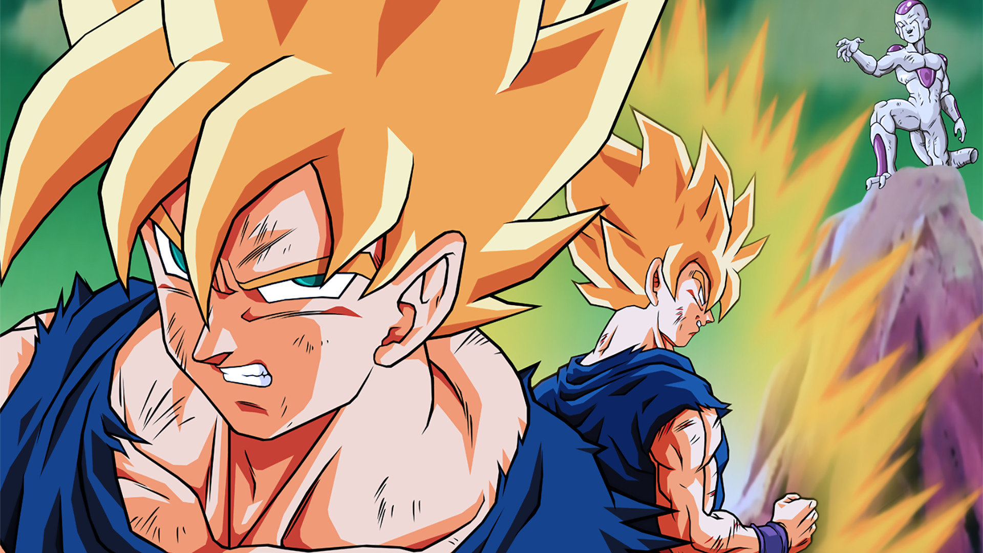 Goku Super Saiyan e Freezer, 1920x1080 Full HD 1080p, PC Desktop