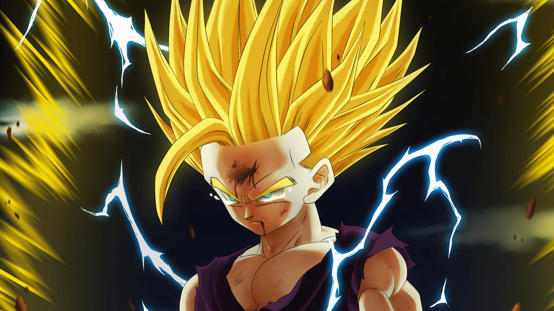 Gohan Super Saiyan Dragon Ball Z, 1920x1080 Full HD 1080p, Desktop