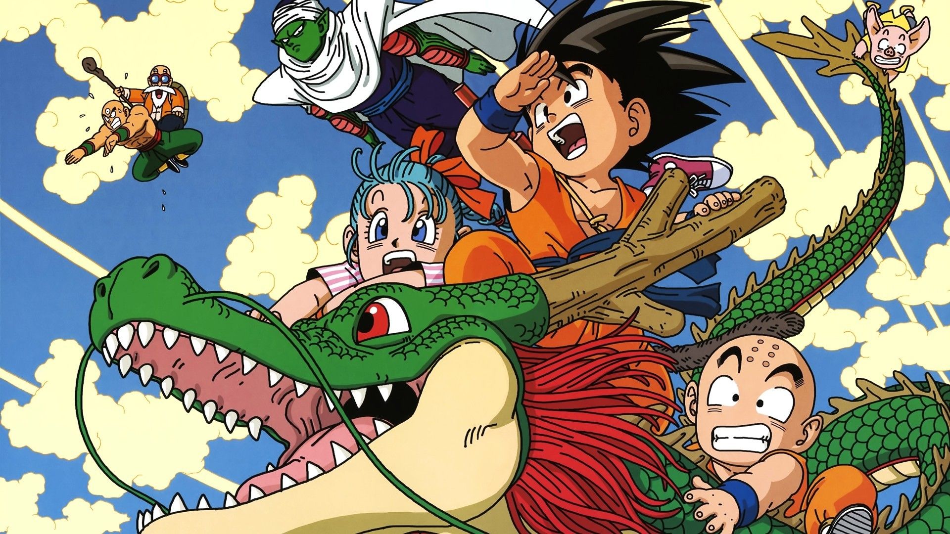 Personaggi Dragon Ball classici, 1920x1080 Full HD, PC