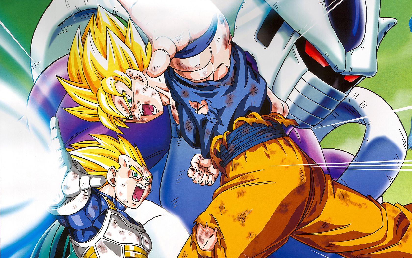 Vegeta Super Saiyan Dragon Ball Z, 2400x1350 2K, Desktop