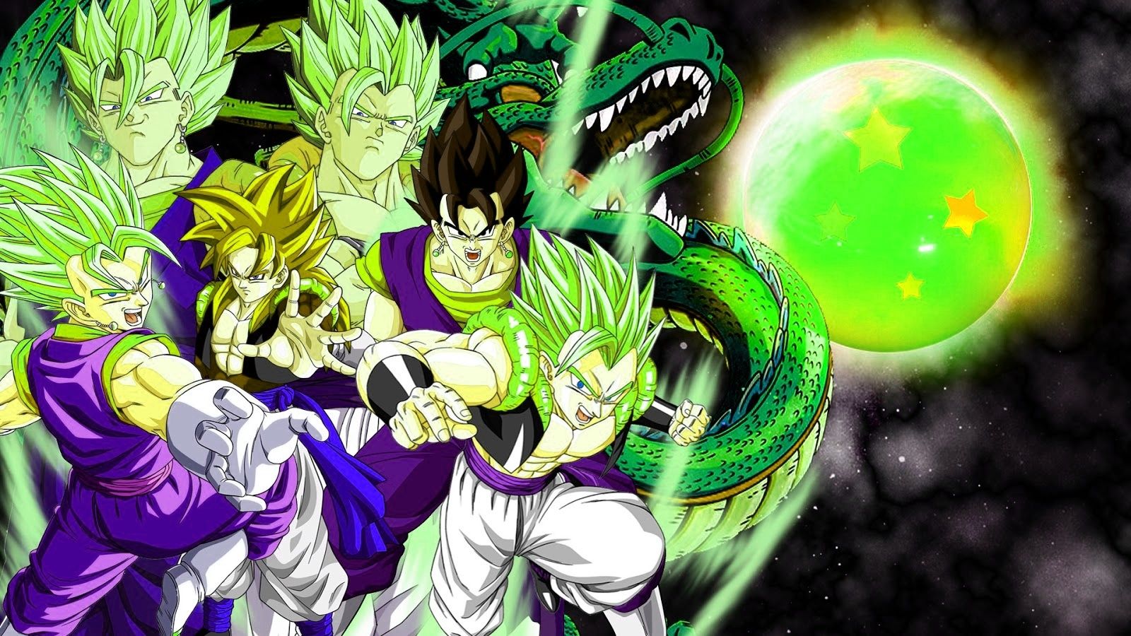 Personaggi Dragon Ball Z Super Saiyan, 1600x900 HD Ready, Monitor Gaming