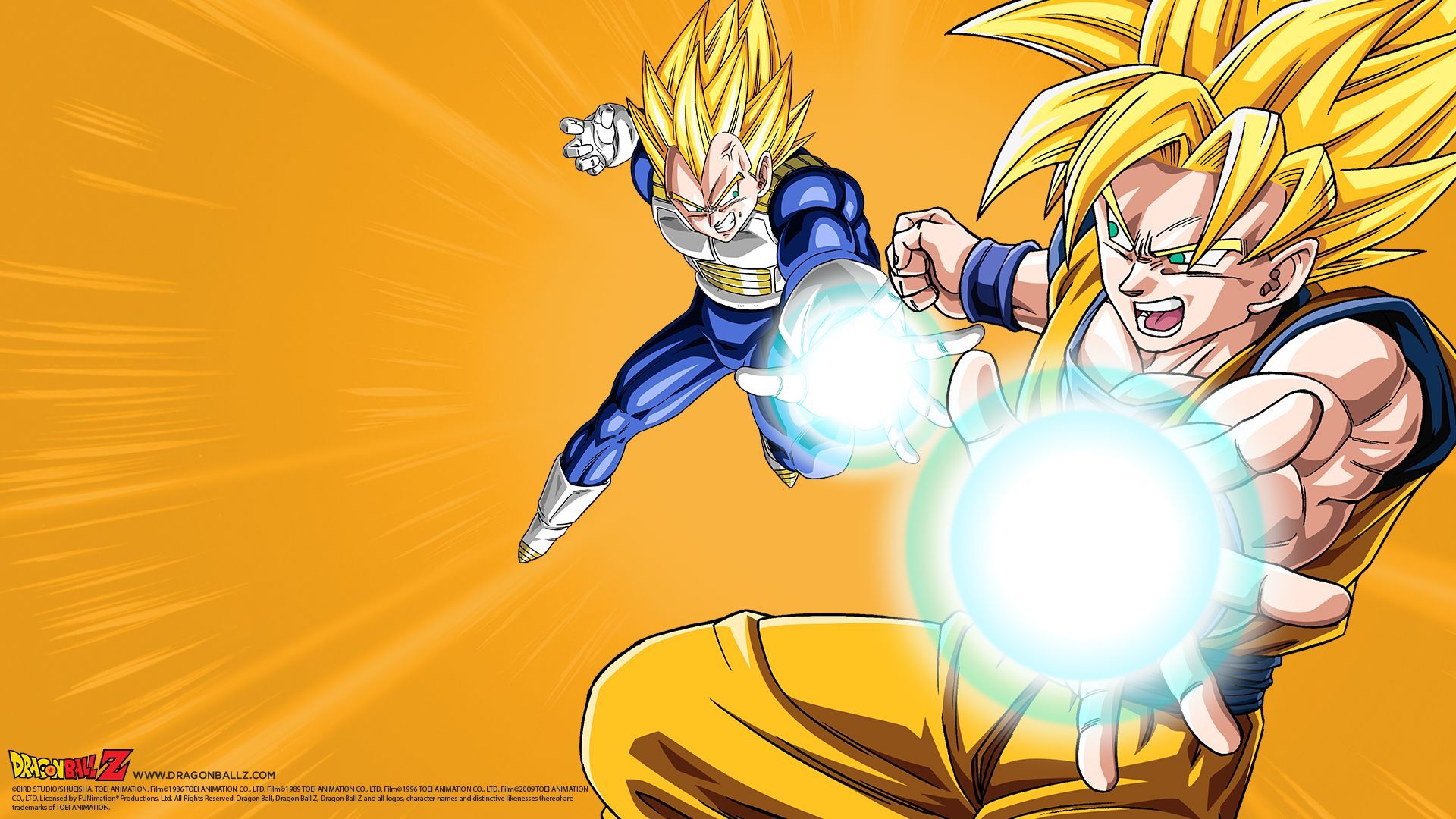 Vegeta e Goku Super Saiyan, 1920x1080 Full HD 1080p, Monitor Gaming