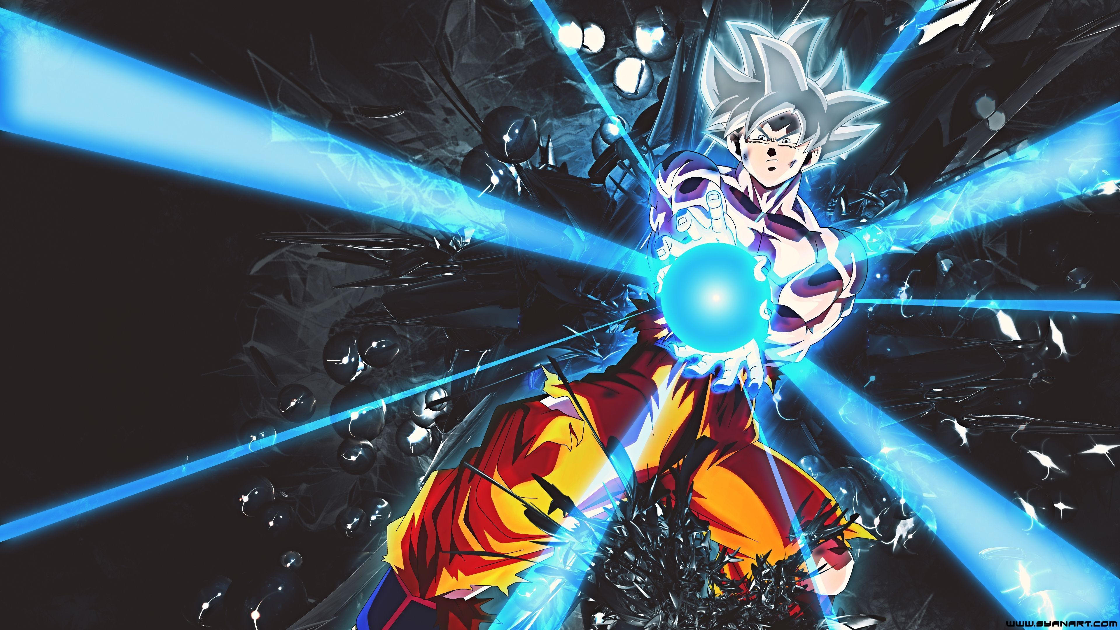 Goku Ultra Istinto Dragon Ball Z, 3840x2160 Ultra HD, Monitor 4K