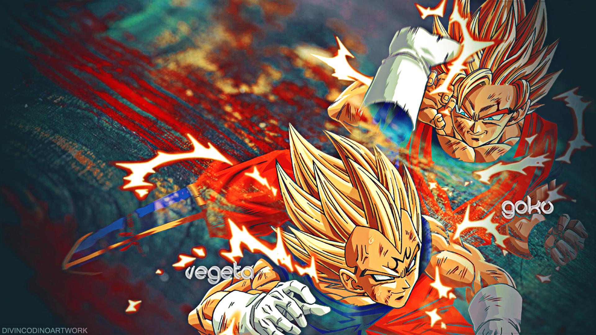 Vegeta e Goku Super Saiyan, Principe dei Saiyan, 1920x1080 Full HD 1080p, Desktop