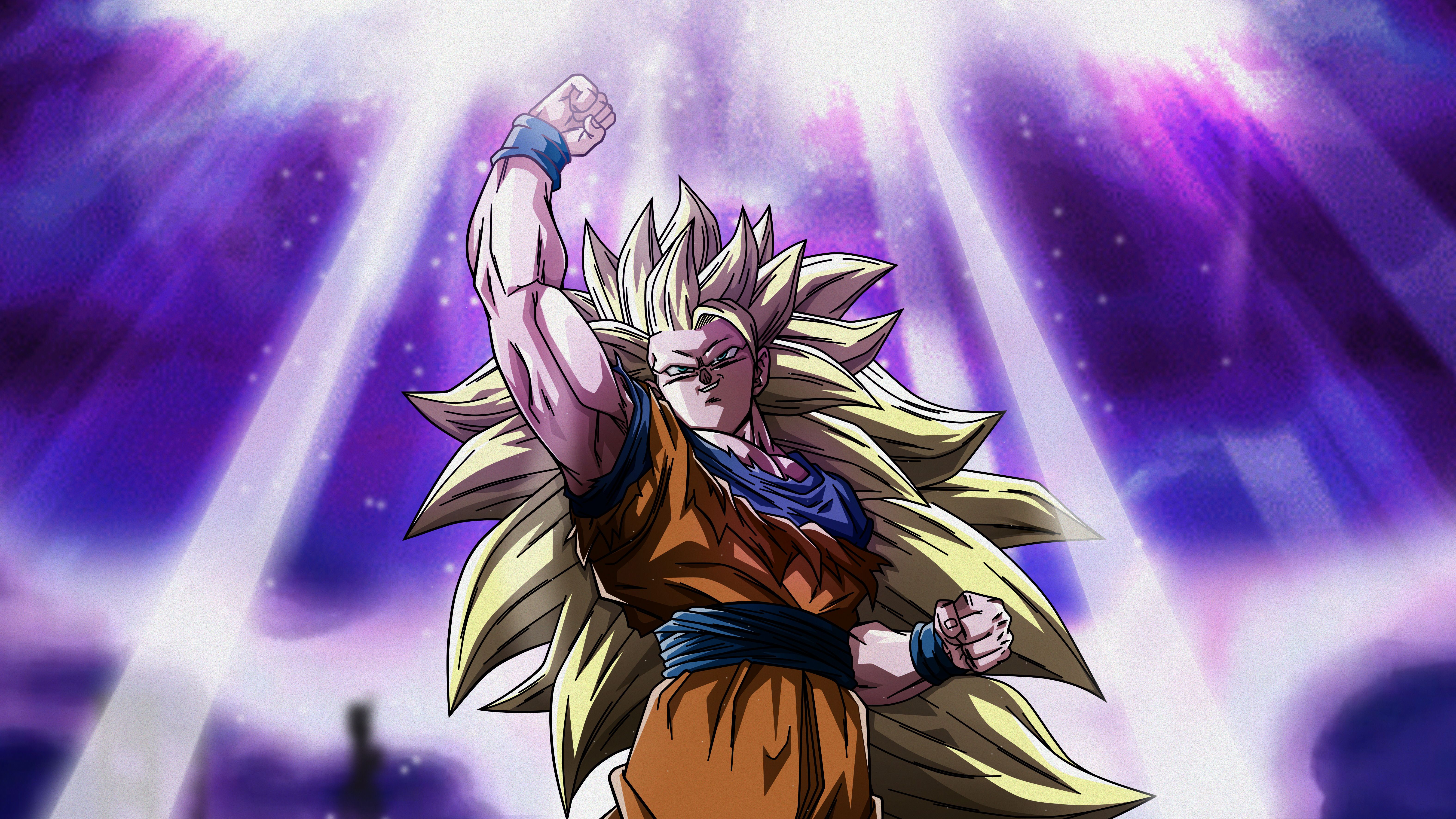 Goku Super Saiyan 3, 6300x3544 4K, Desktop 4K