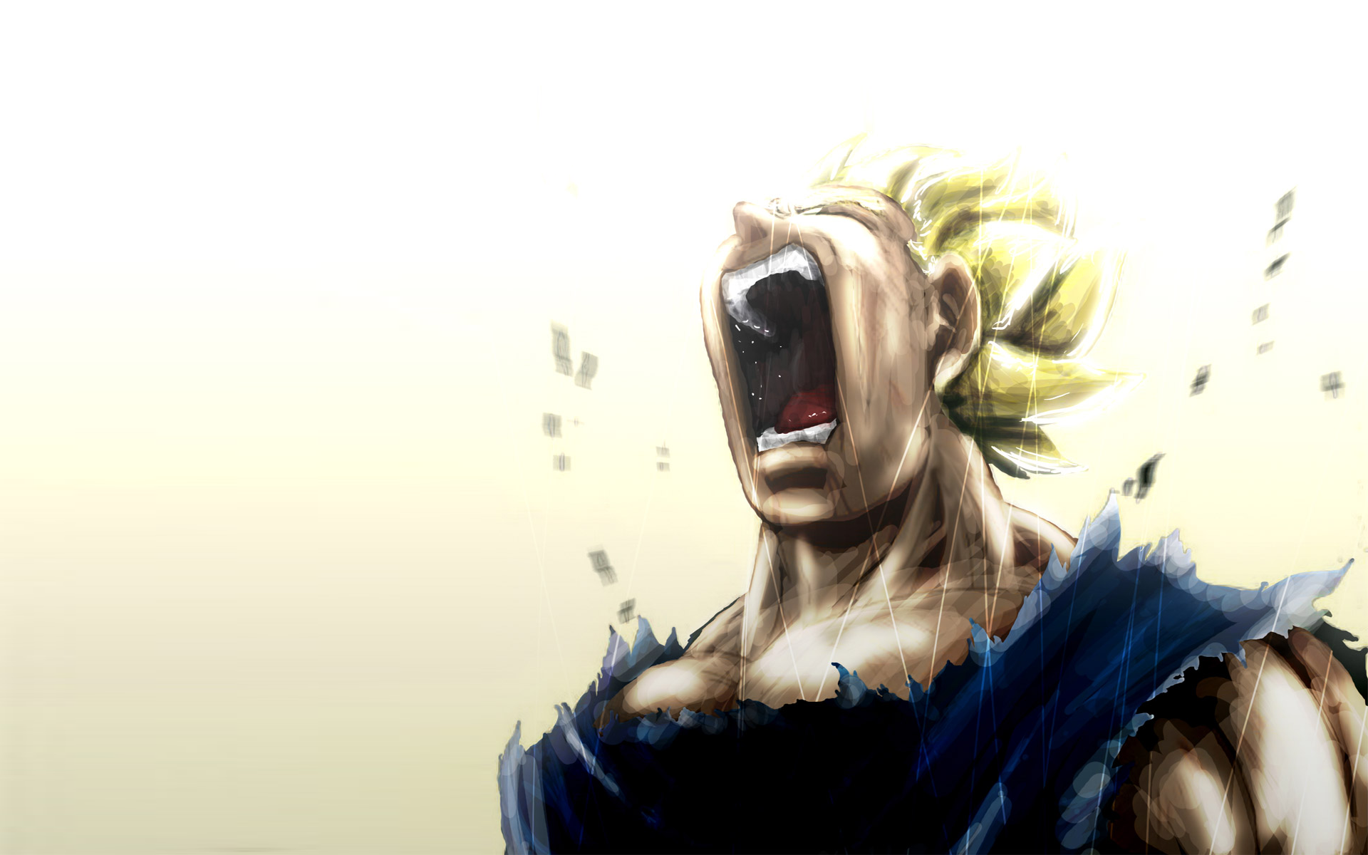 Goku Super Saiyan urlo, 1920x1200 Full HD+ WUXGA, Laptop