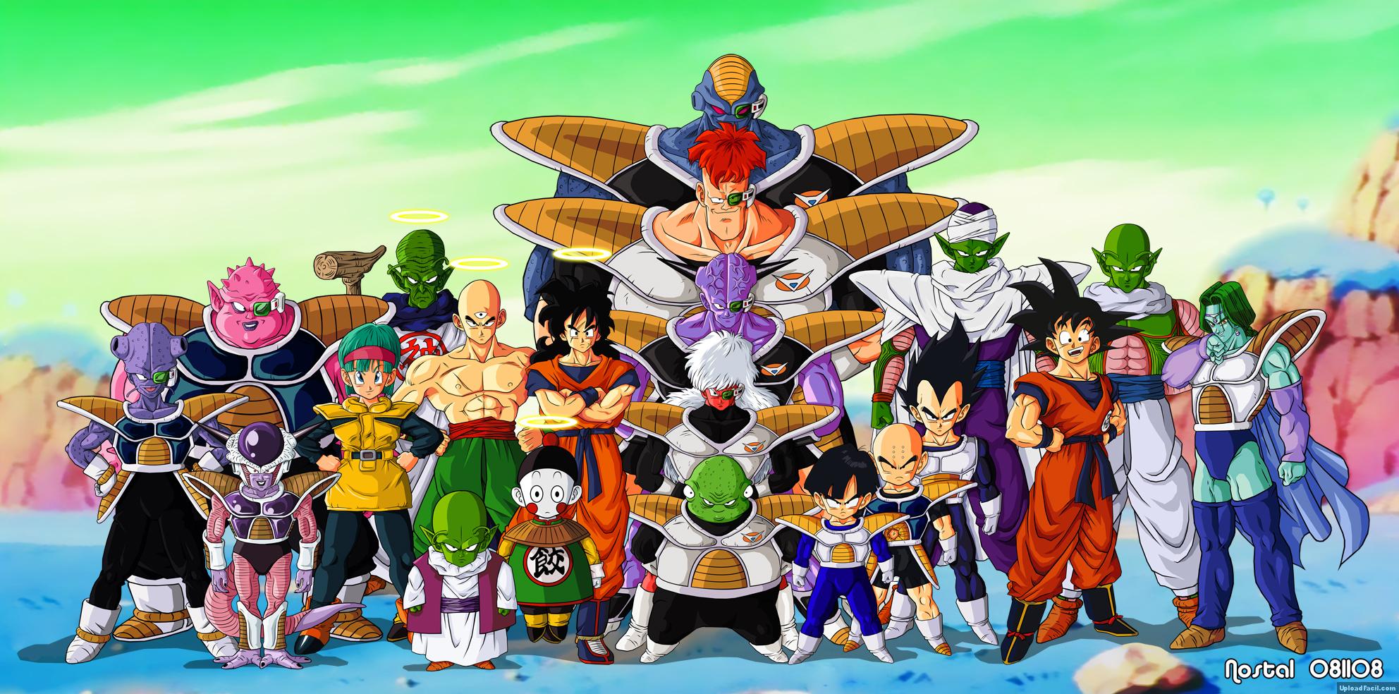 Personaggi Dragon Ball Z gruppo, 1984x984 Full HD 1080p, Desktop