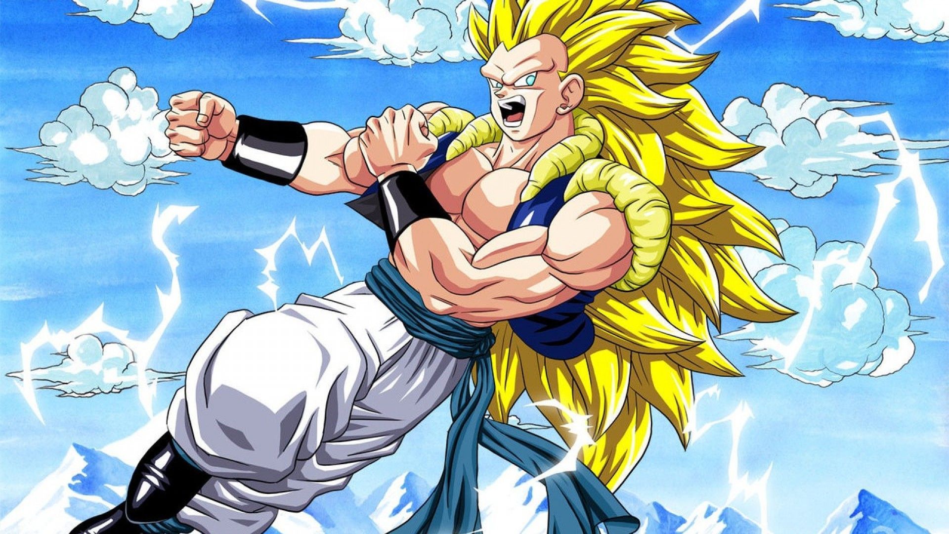 Gotenks Super Saiyan 3, 1920x1080 Full HD, PC
