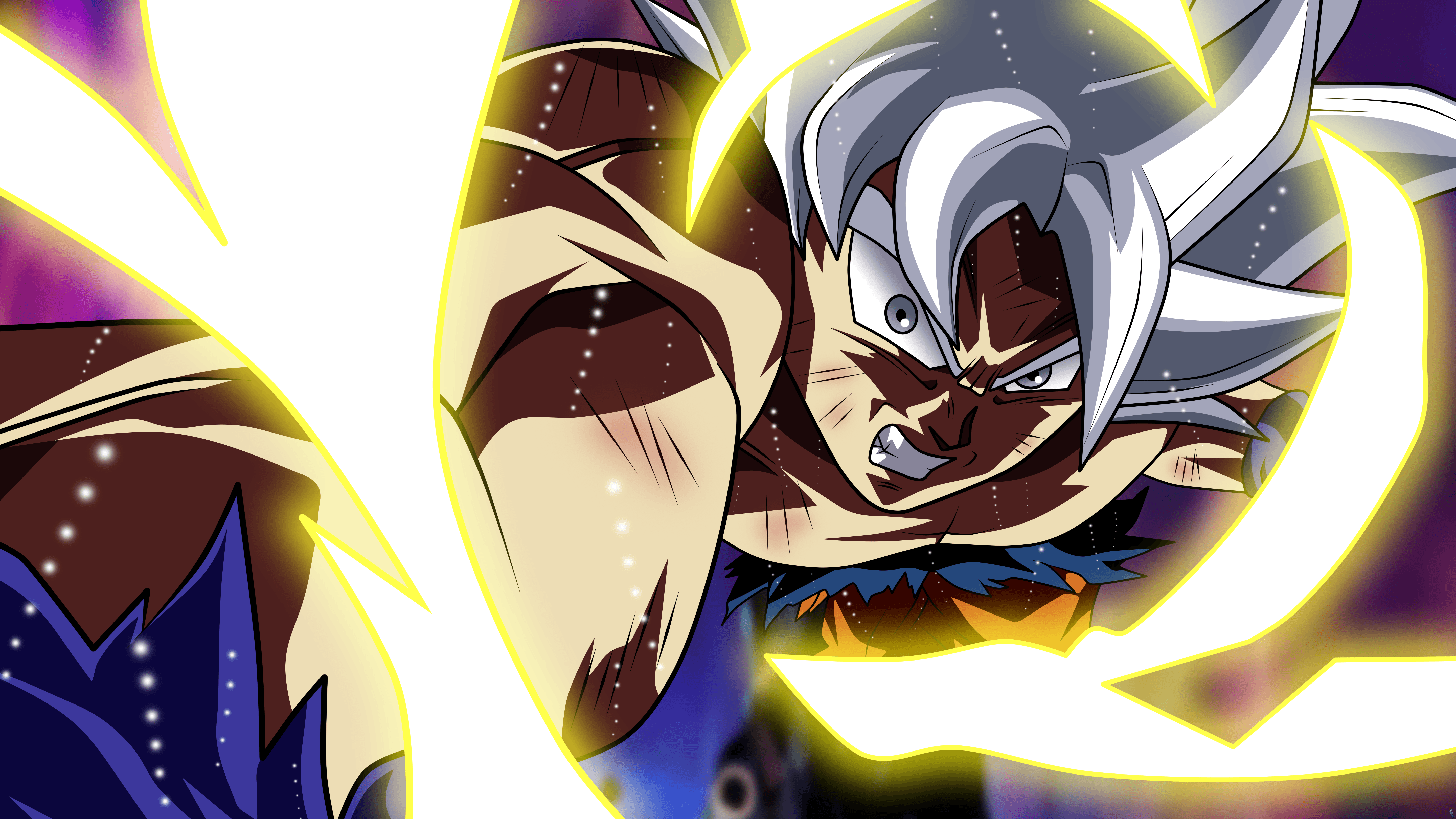Goku Ultra Instinct Dragon Ball, 5760x3240 4K, Desktop 4K