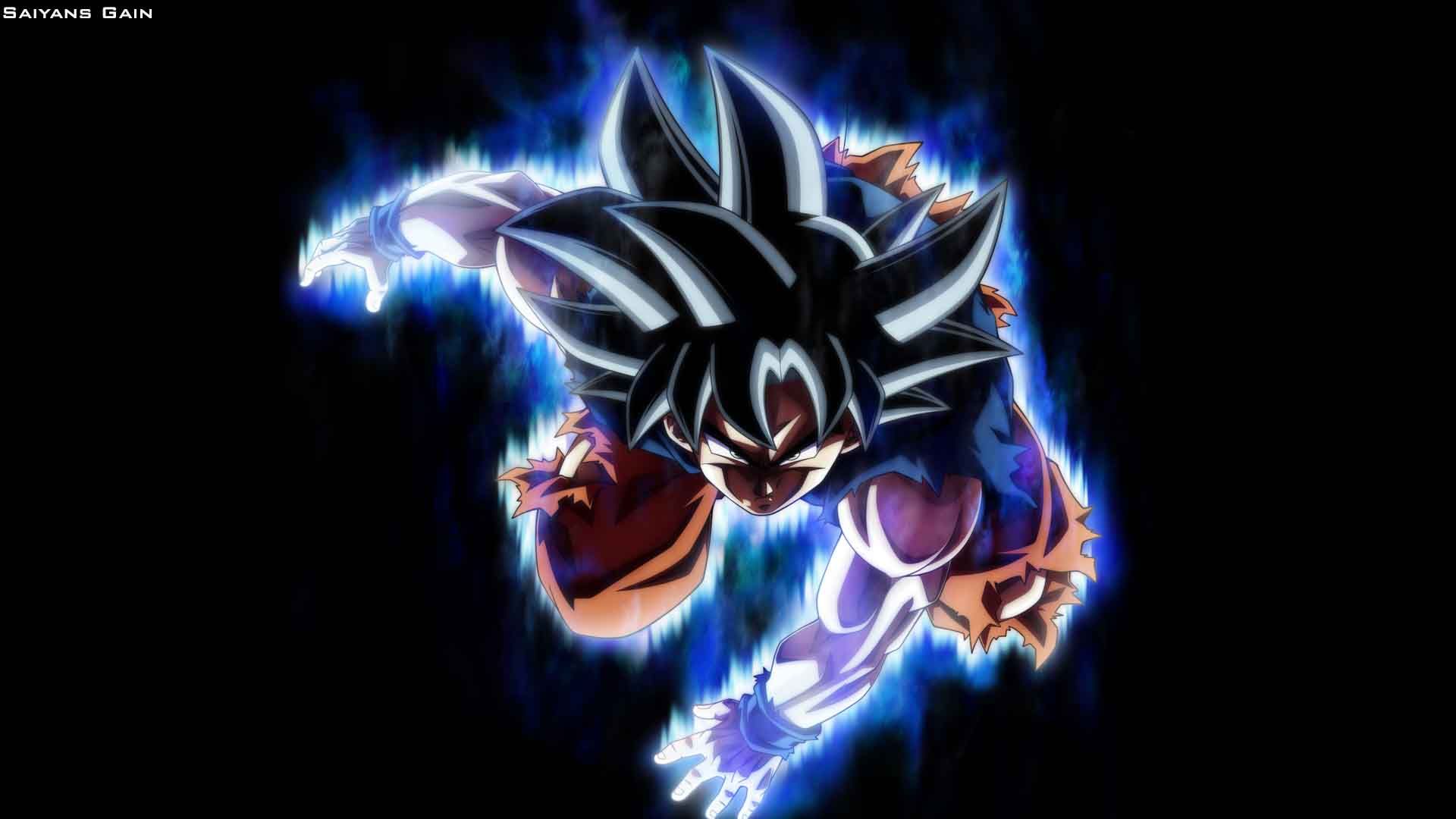 Goku Ultra Istinto aura blu, Dragon Ball Super, 1920x1080 Full HD 1080p, Desktop