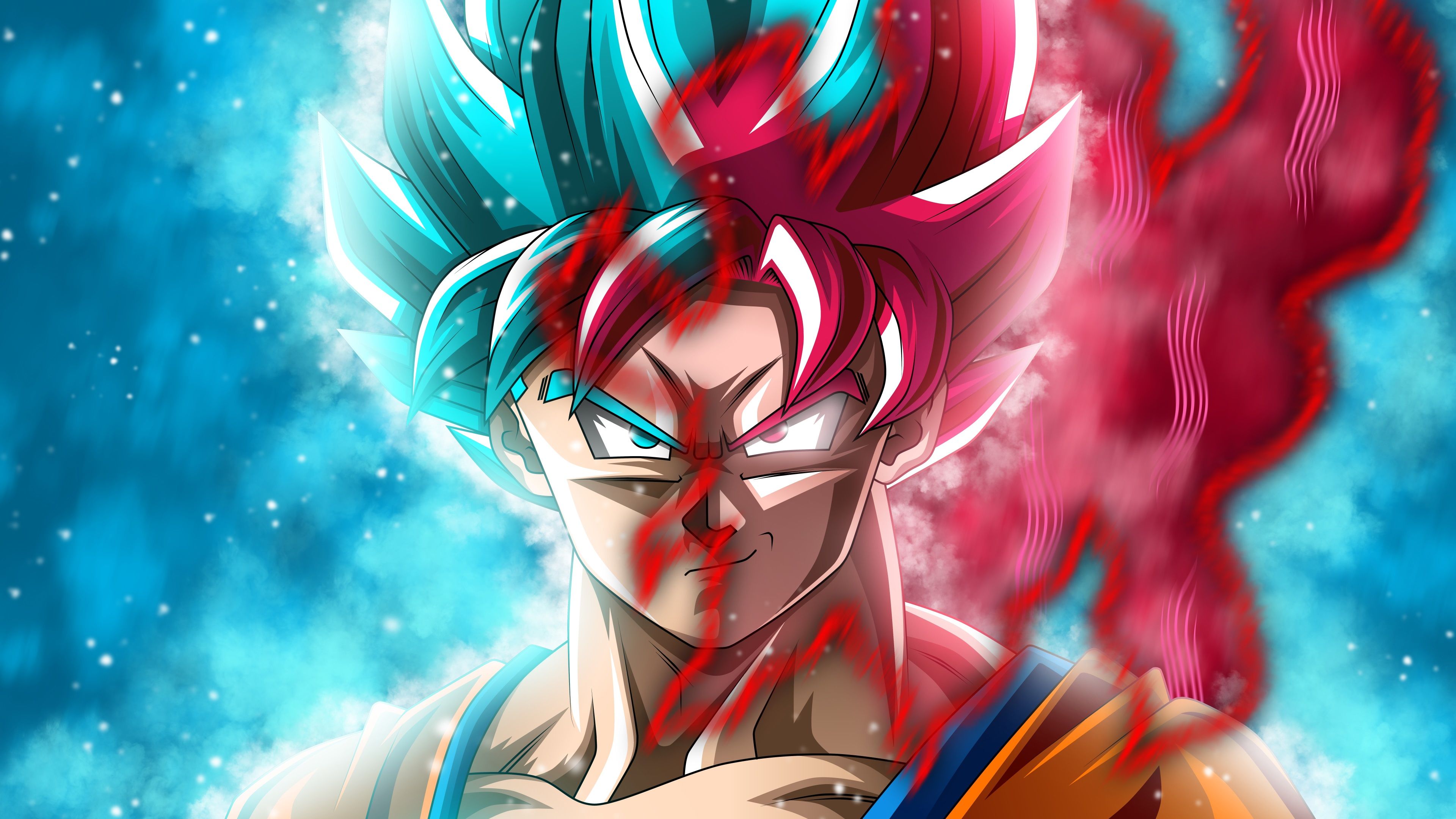 Goku Super Saiyan Blue, 3840x2160 Ultra HD, 4K TV