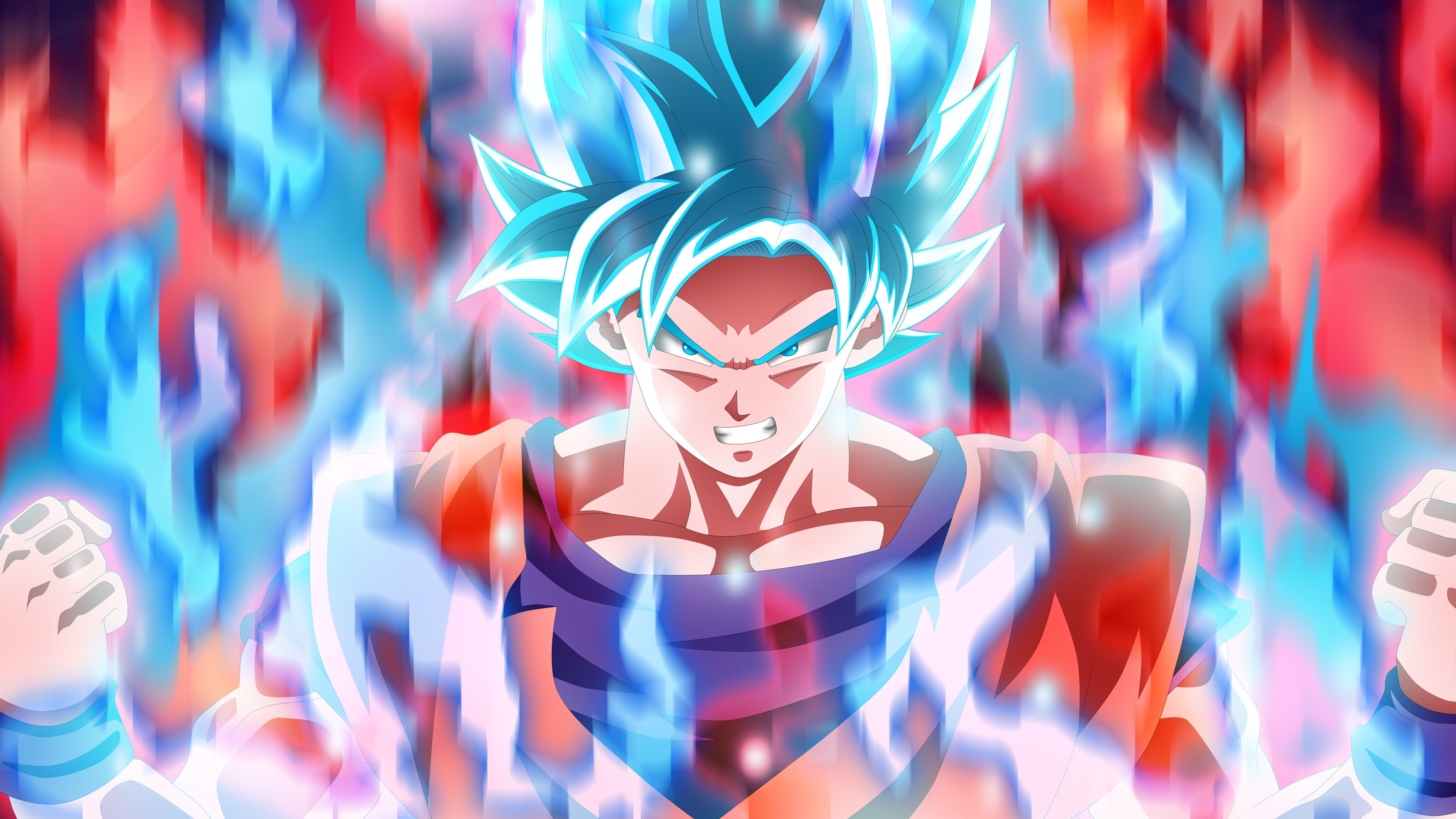 Goku Super Saiyan Blue, 5760x3240 4K, Desktop 4K