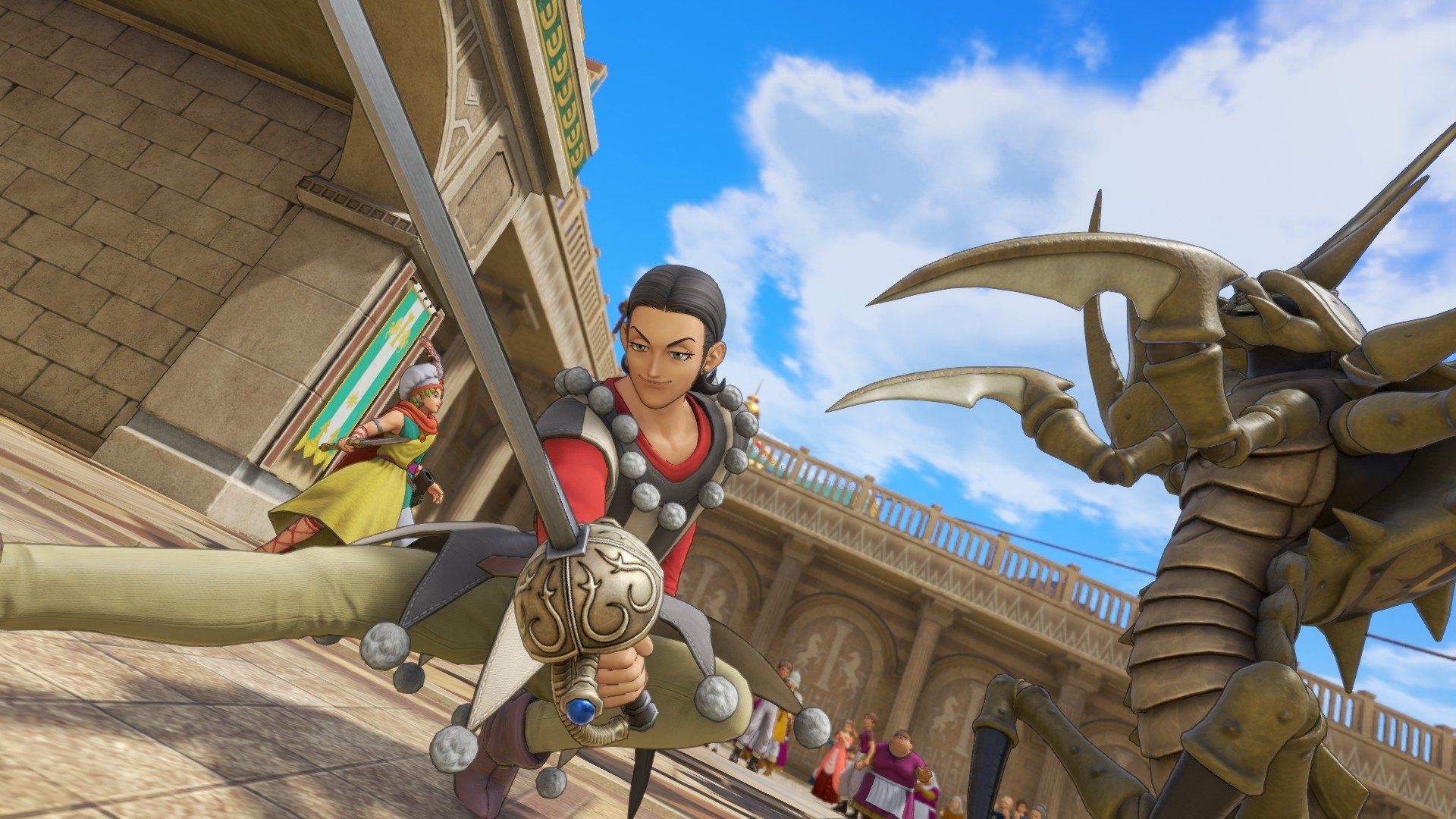 Eroe con spada Dragon Quest XI, 1920x1080 Full HD, Laptop