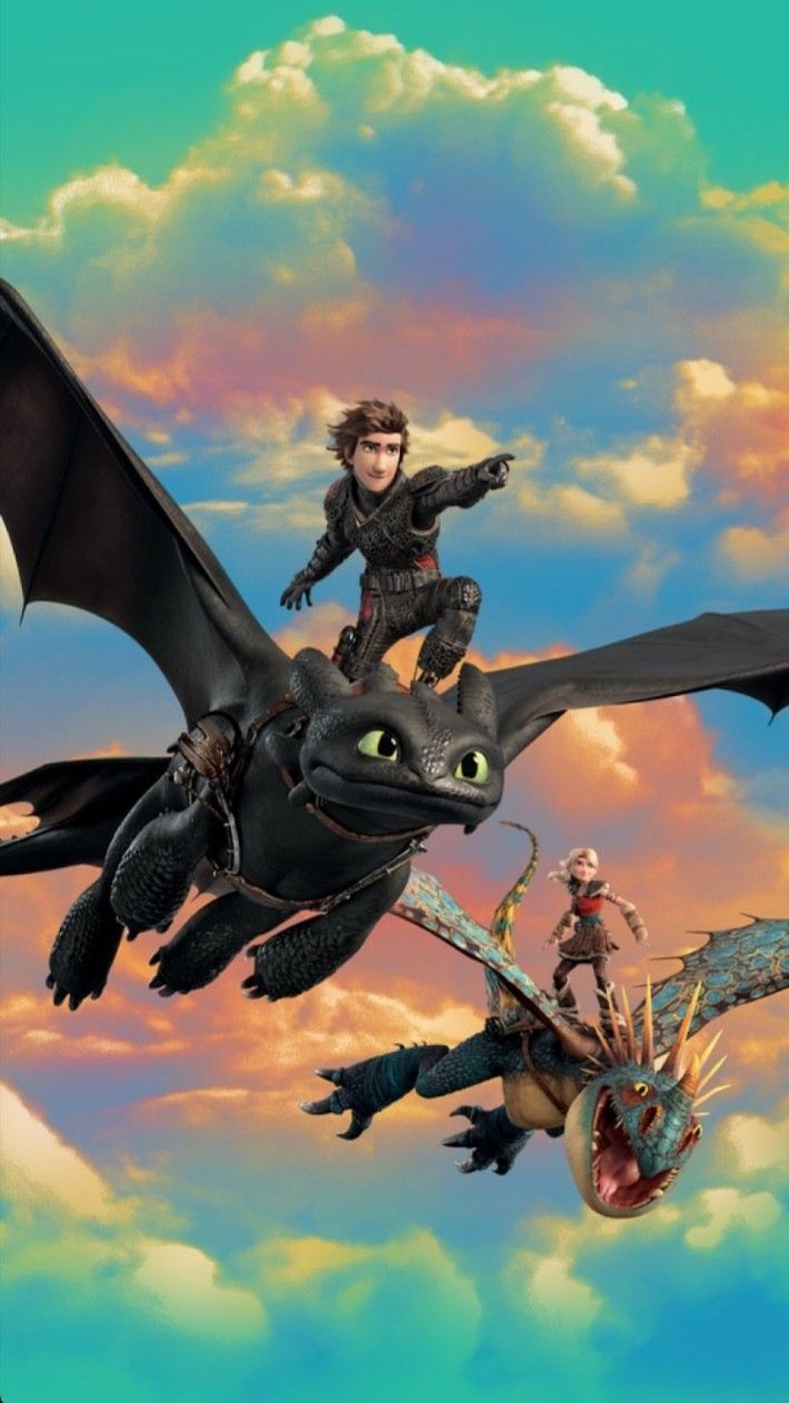 Dragon Trainer Sdentato cielo, 710x1262 Full HD Verticale, iPhone
