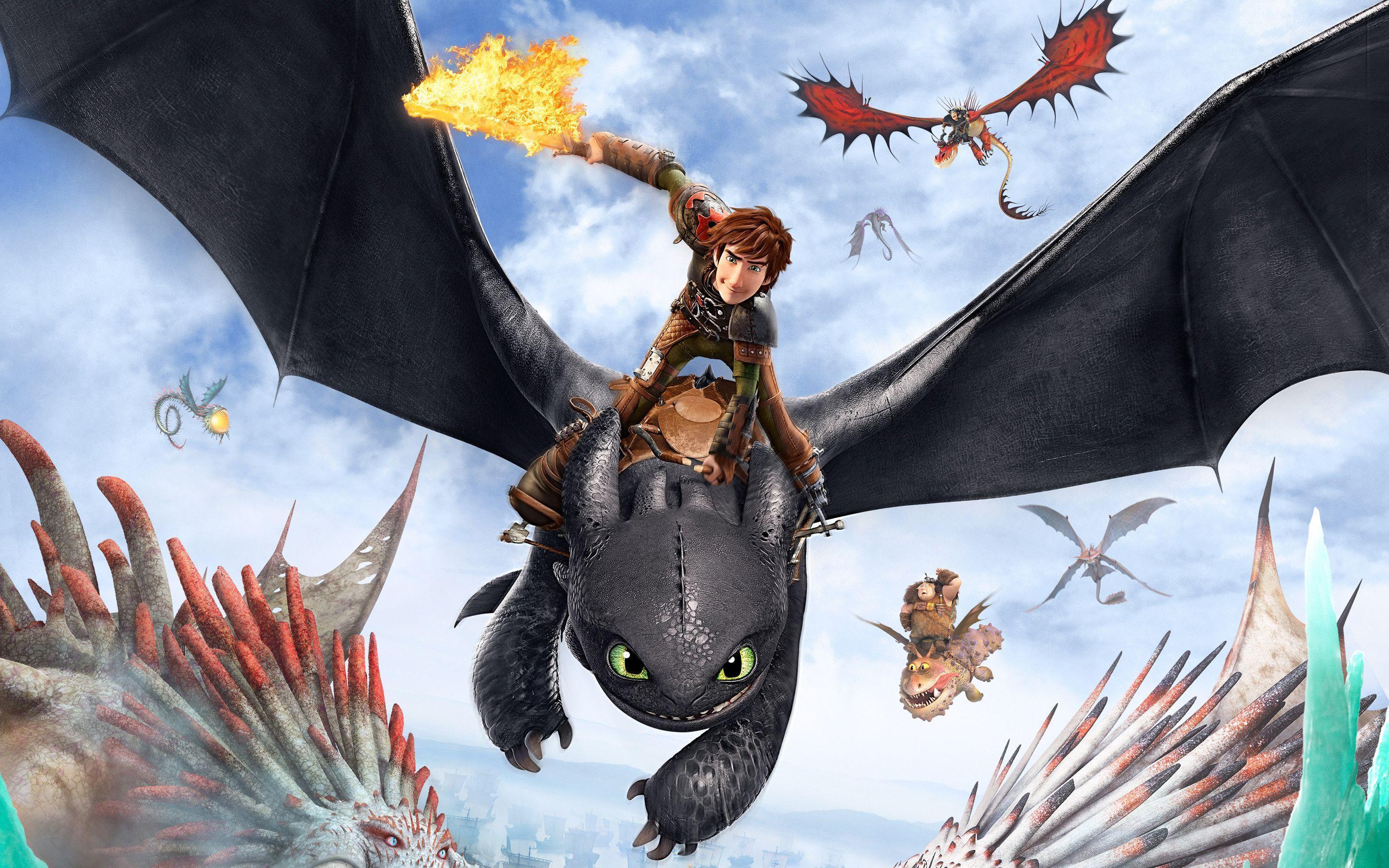 Dragon Trainer Sdentato Hiccup, 2880x1800 2K+, PC