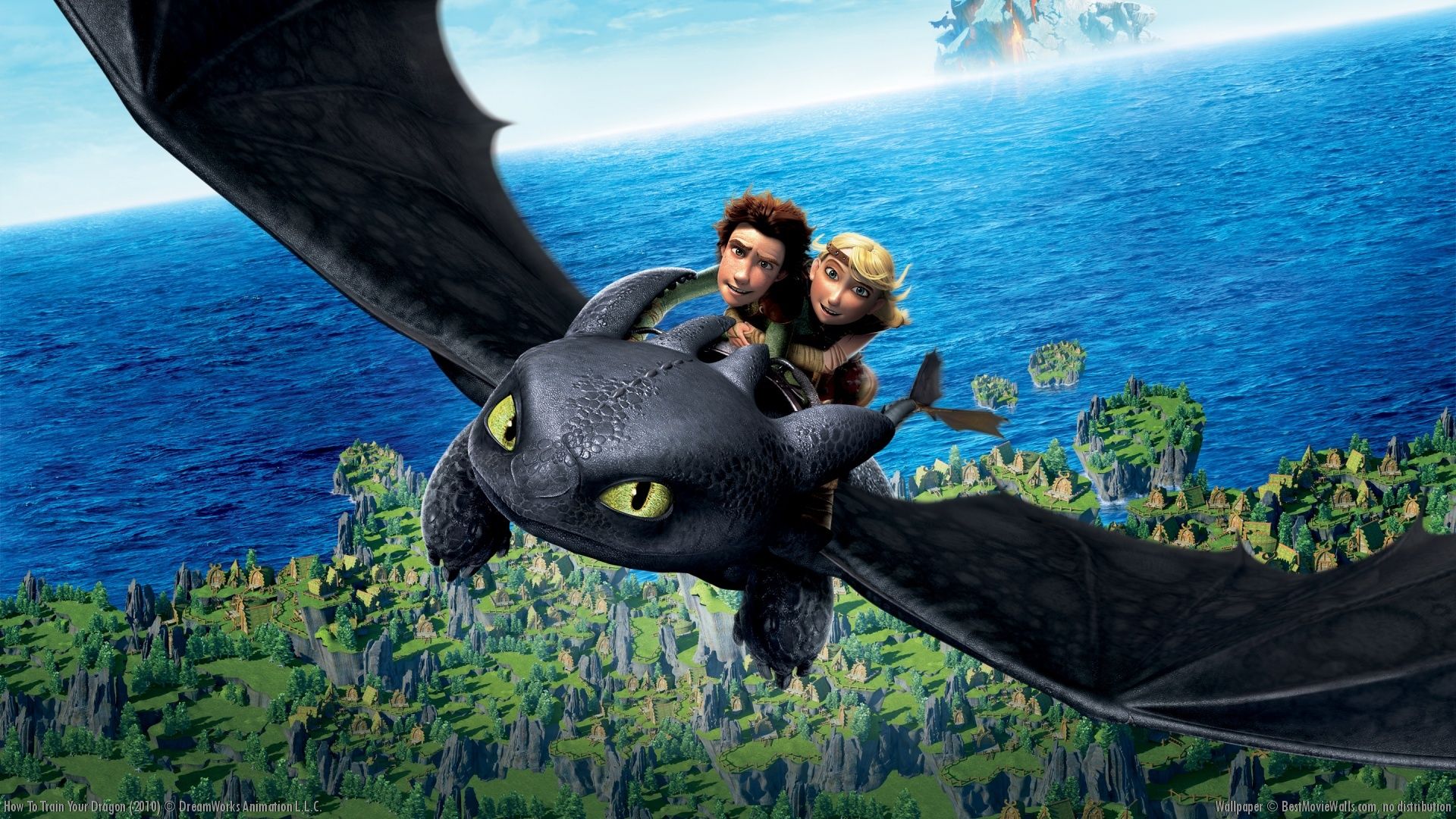 Dragon Trainer, Hiccup e Sdentato, 1920x1080 Full HD 1080p, Desktop