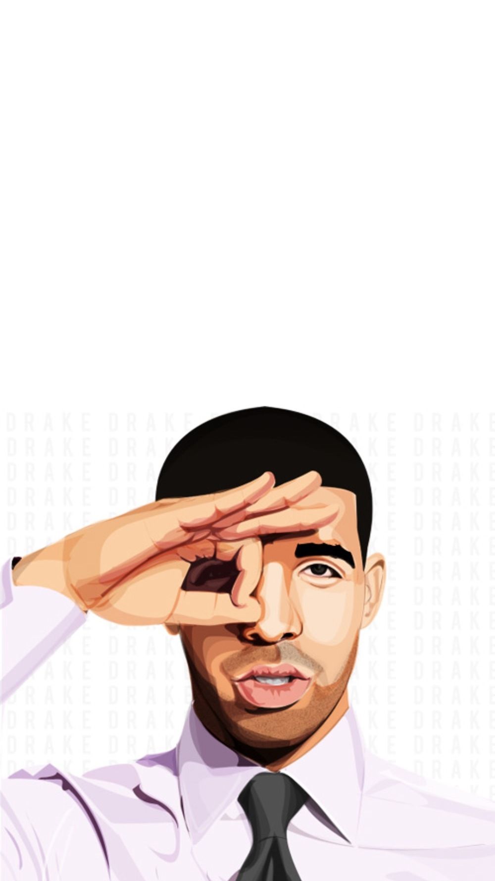 Drake cartoon ritratto, rapper, 1000x1778 Verticale, Mobile