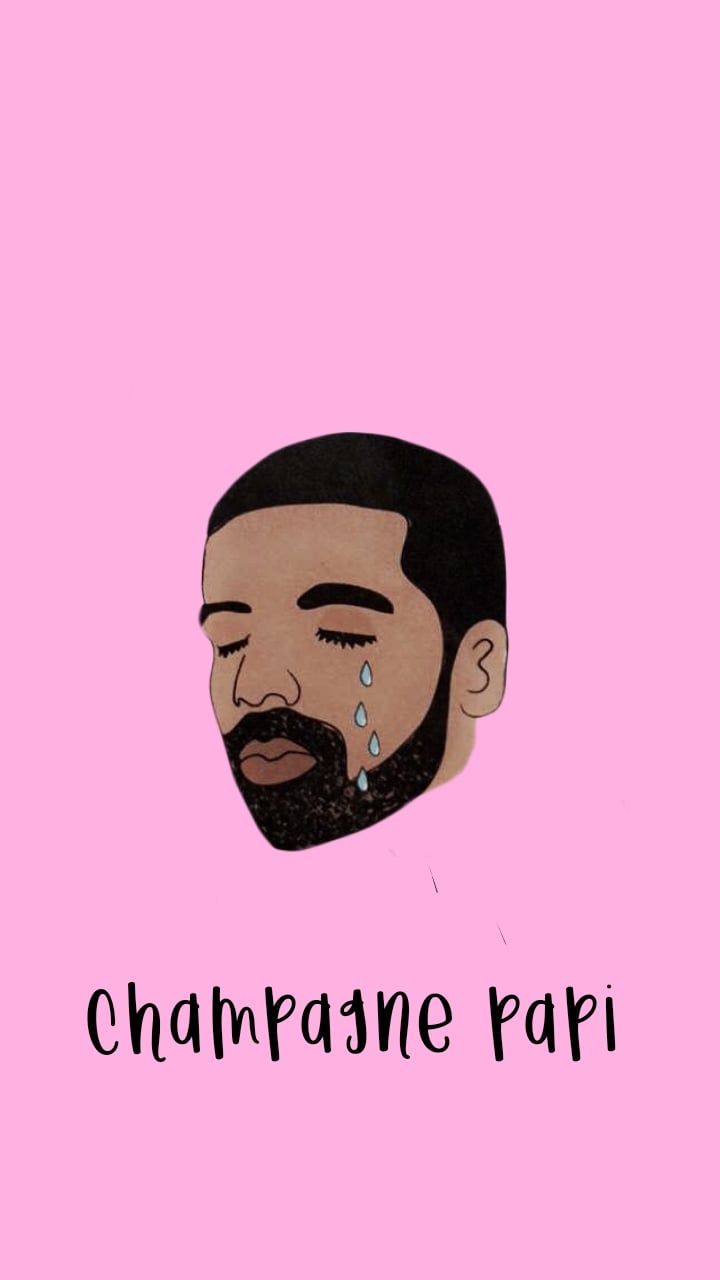Cartoon Drake volto rosa, 1080x1111 Verticale, Telefono