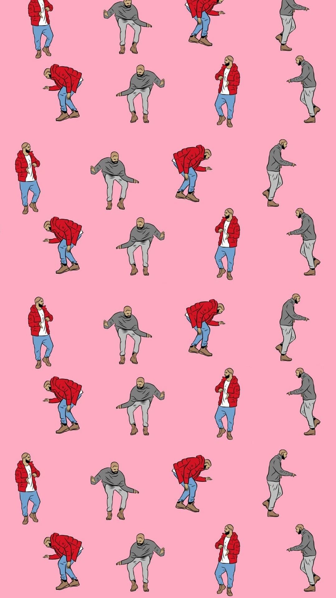 Drake cartoon God's Plan, 750x1334 Full HD Verticale, iPhone