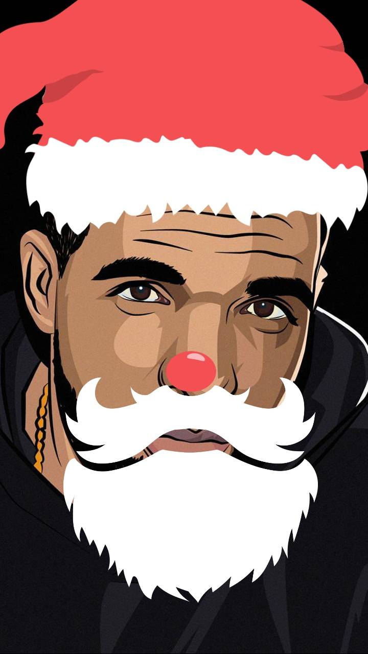Drake cartoon pattern rosa, 1080x1920 Verticale, Mobile