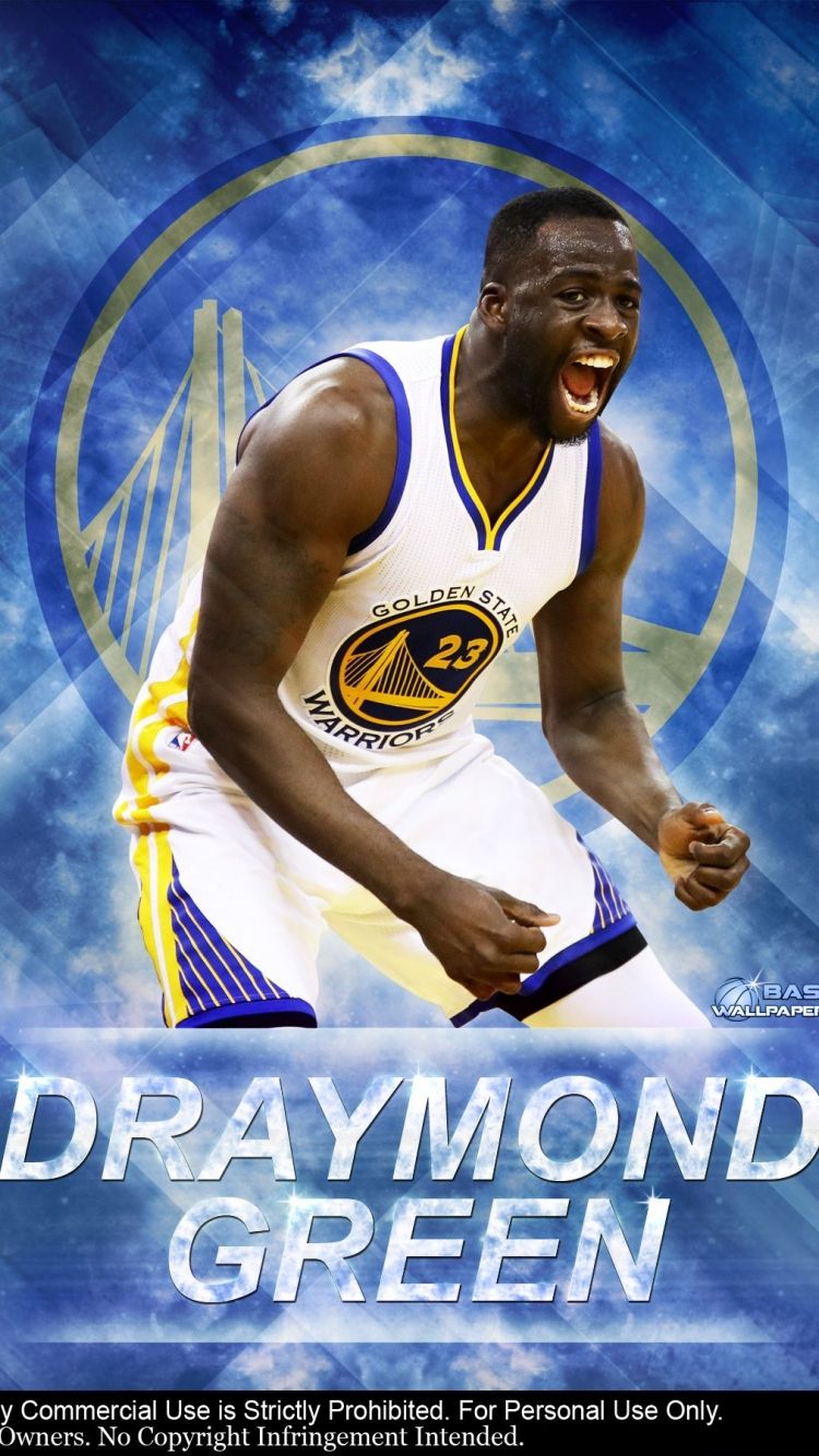 Draymond Green Golden State Warriors, 750x1334 Verticale, Telefono