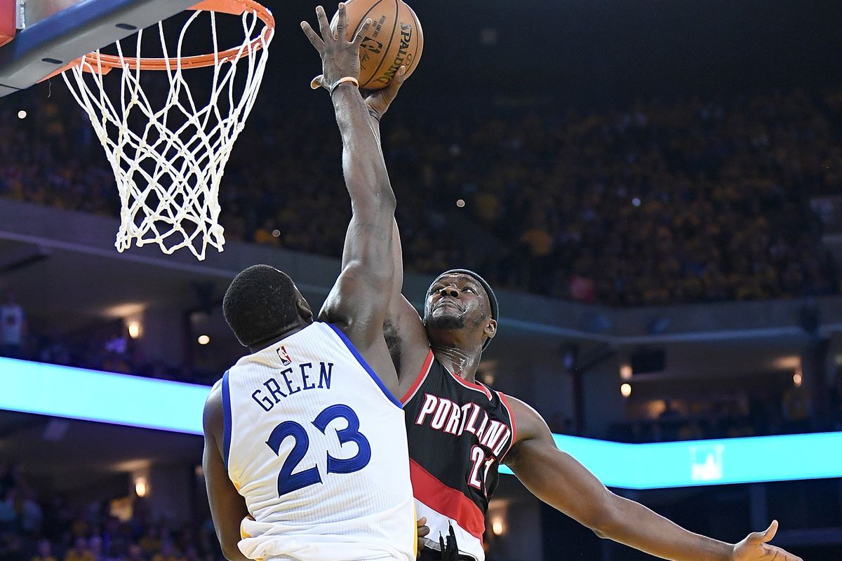 Draymond Green blocco basket, 1200x800 HD, Laptop