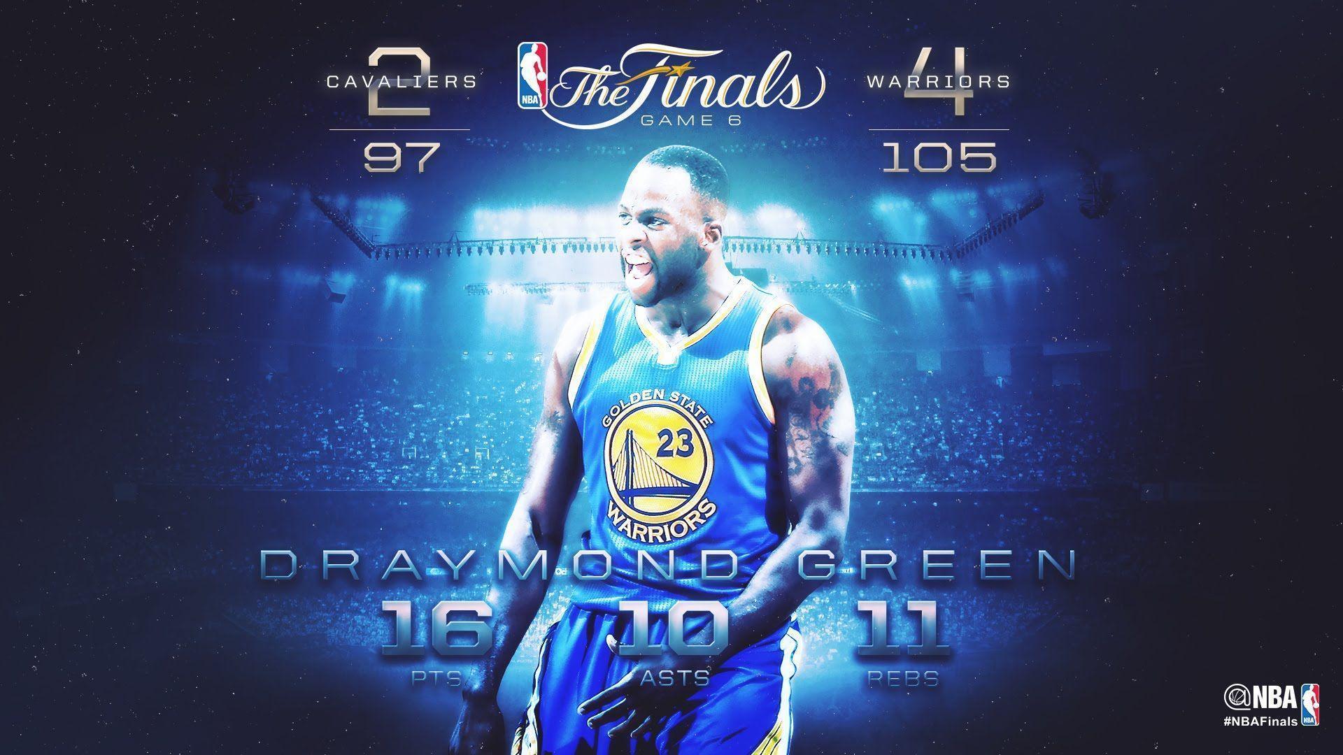 Draymond Green Warriors basket, 1920x1080 Full HD, Laptop