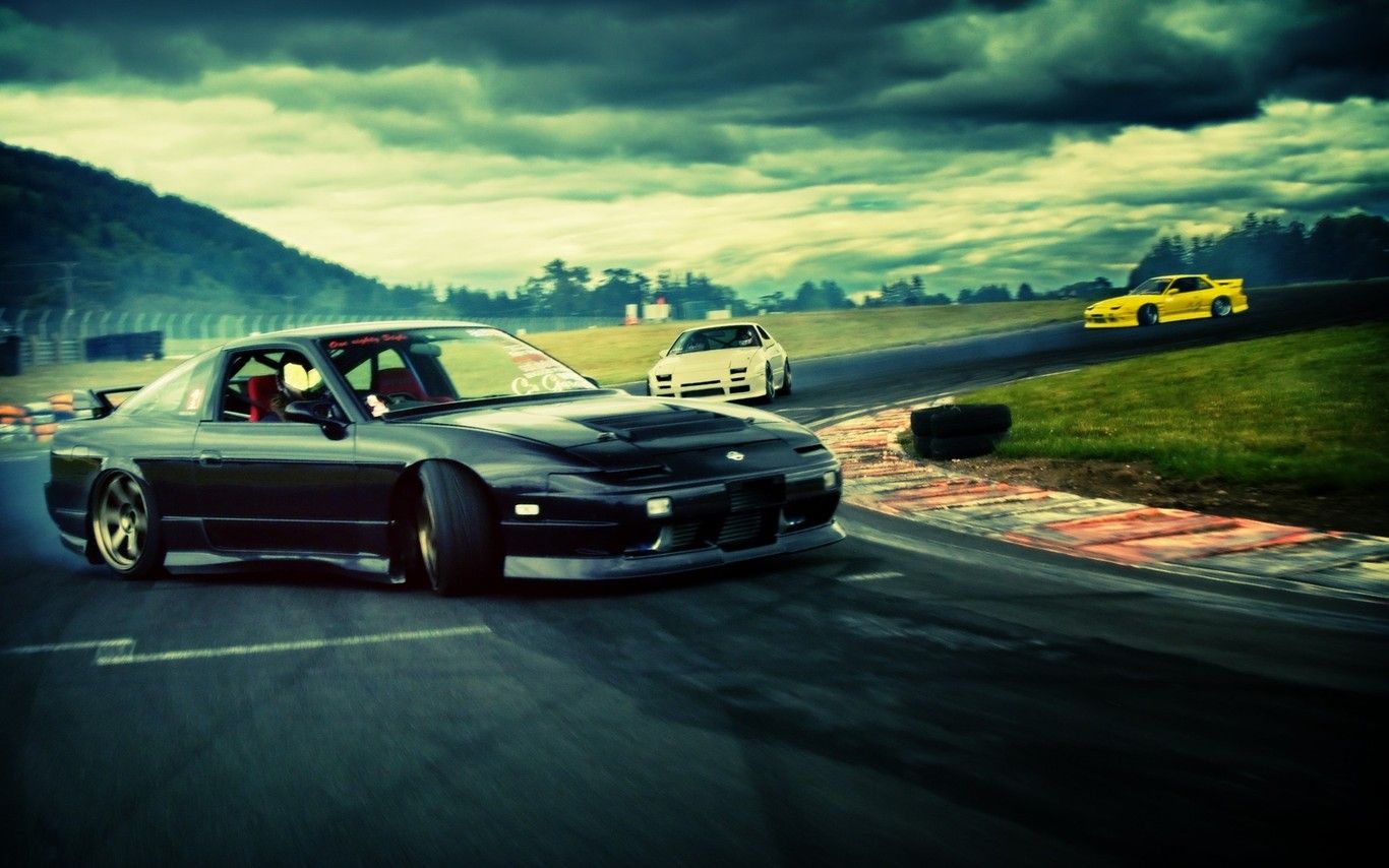 Auto drift pista da corsa, 1366x854 720p, Monitor Gaming